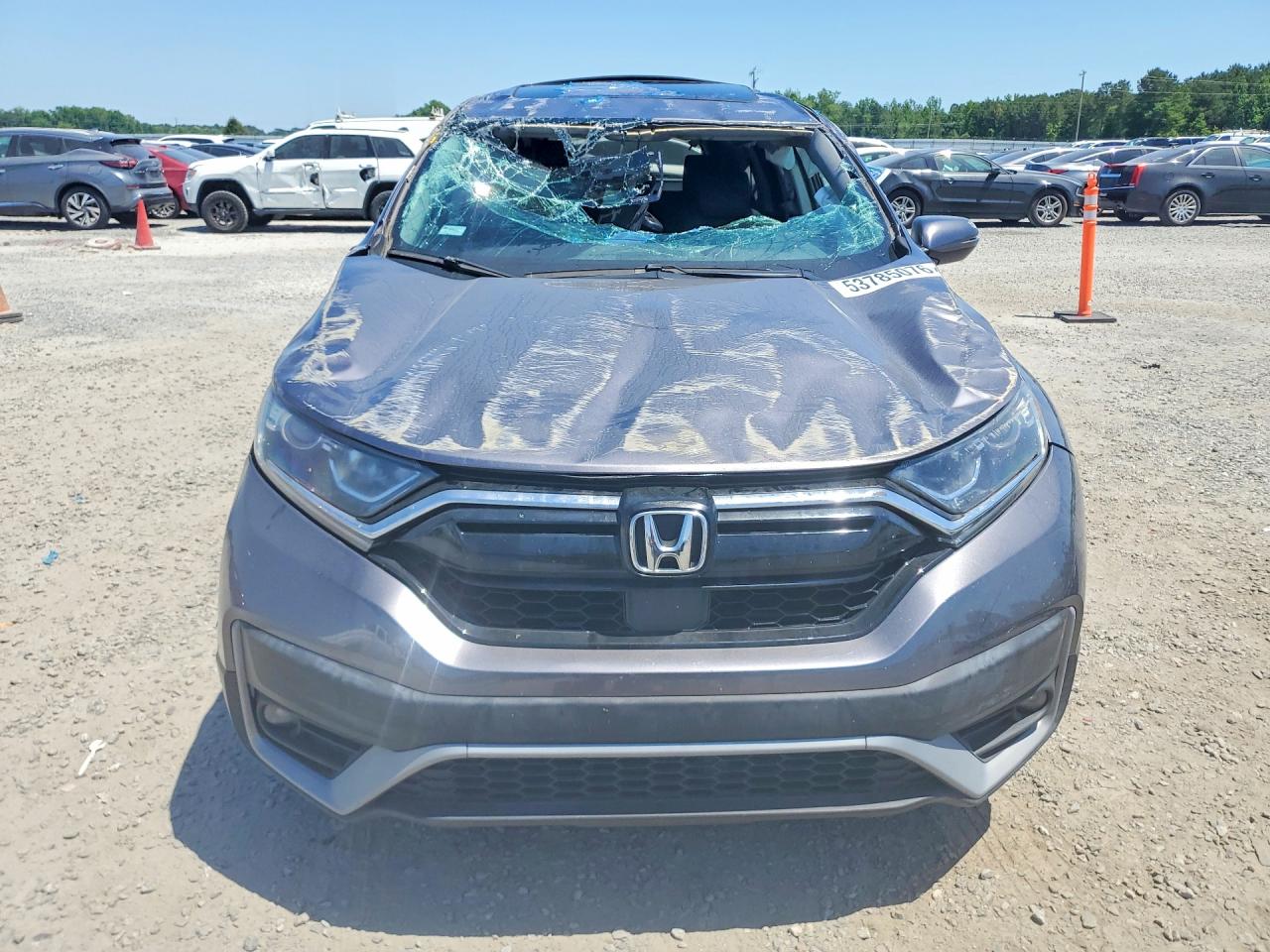 2021 Honda Cr-v Exl Gray vin: 7FARW1H85ME000531