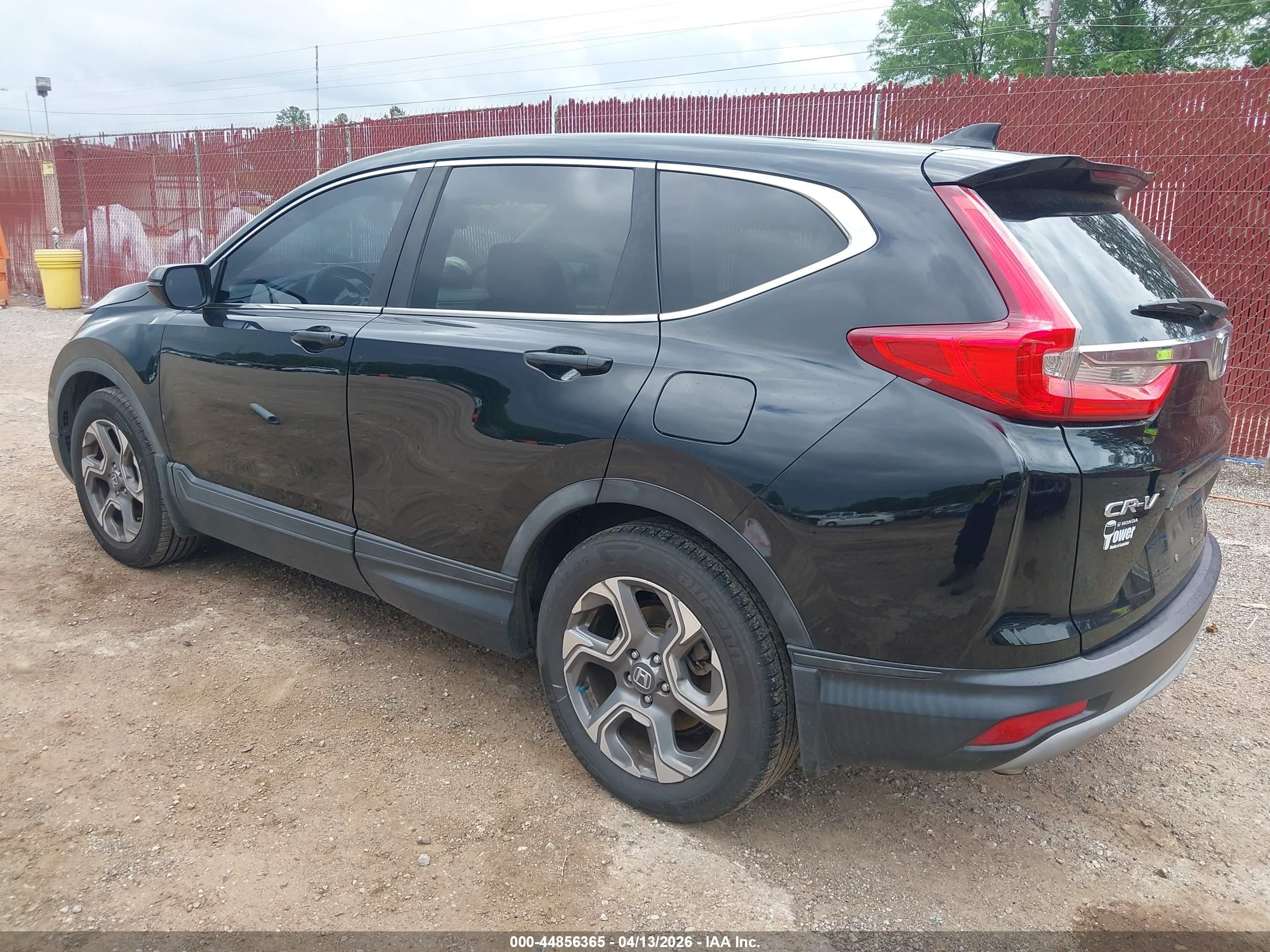 2017 Honda Cr-v Ex-l/ex-l Navi Black vin: 7FARW1H86HE000186