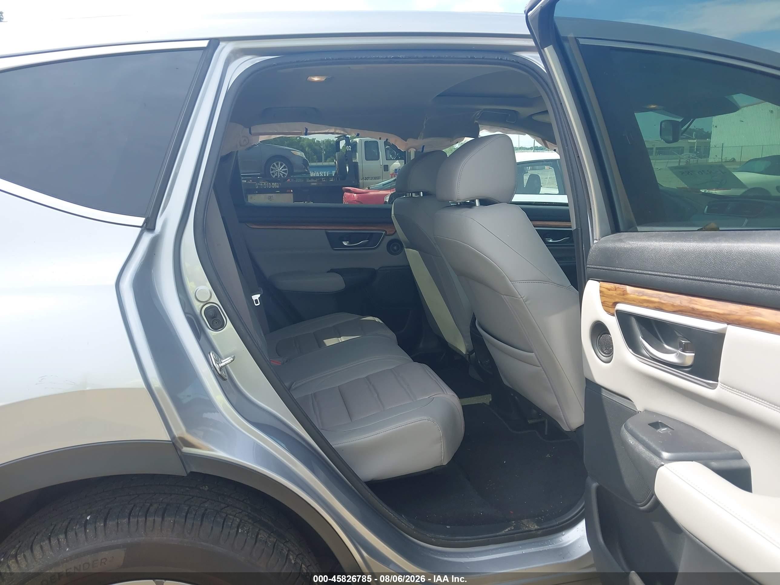 2017 Honda Cr-v Ex-l/ex-l Navi Silver vin: 7FARW1H86HE003928