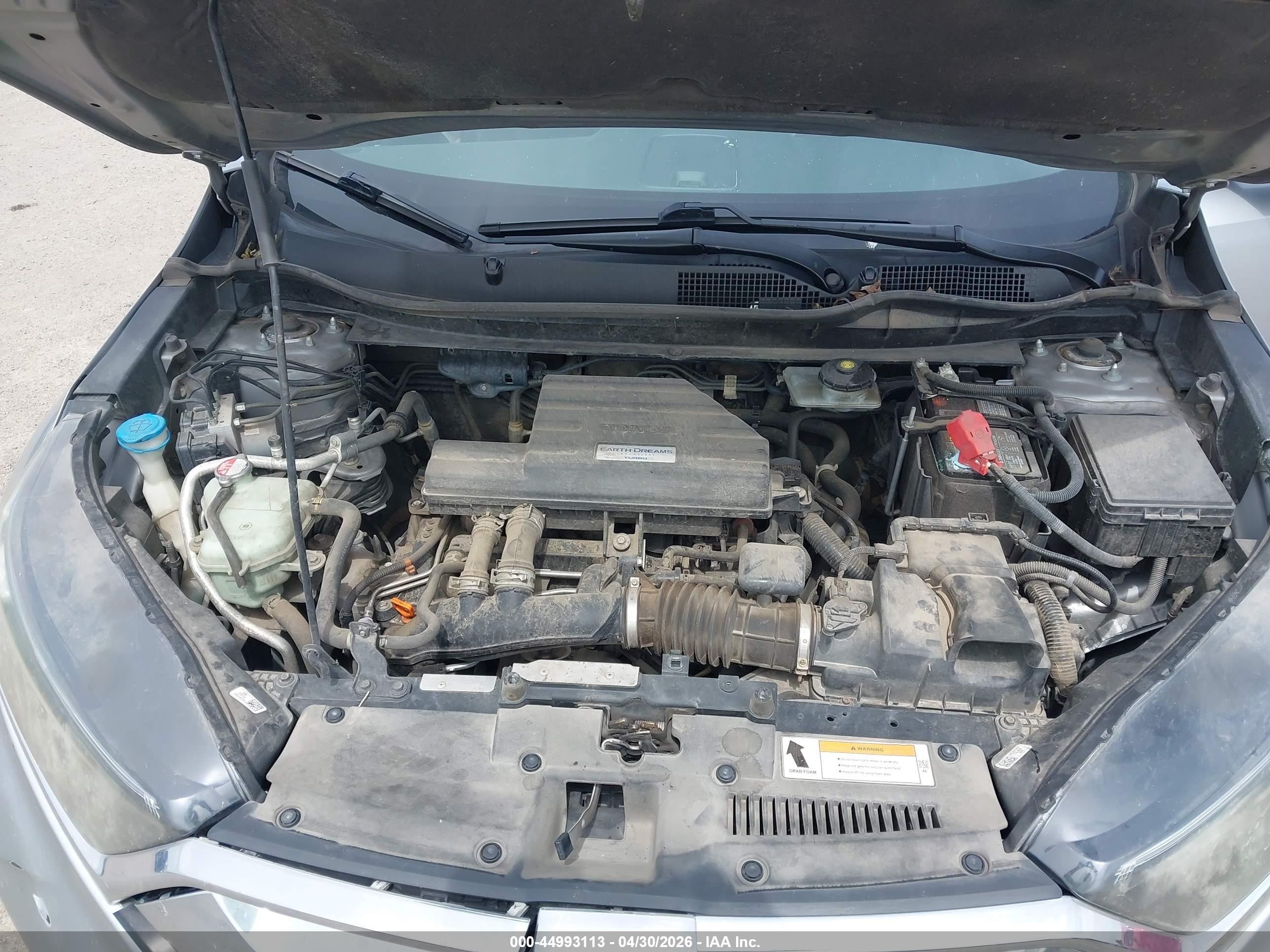 2018 Honda Cr-v Ex-l/ex-l Navi Silver vin: 7FARW1H86JE024865