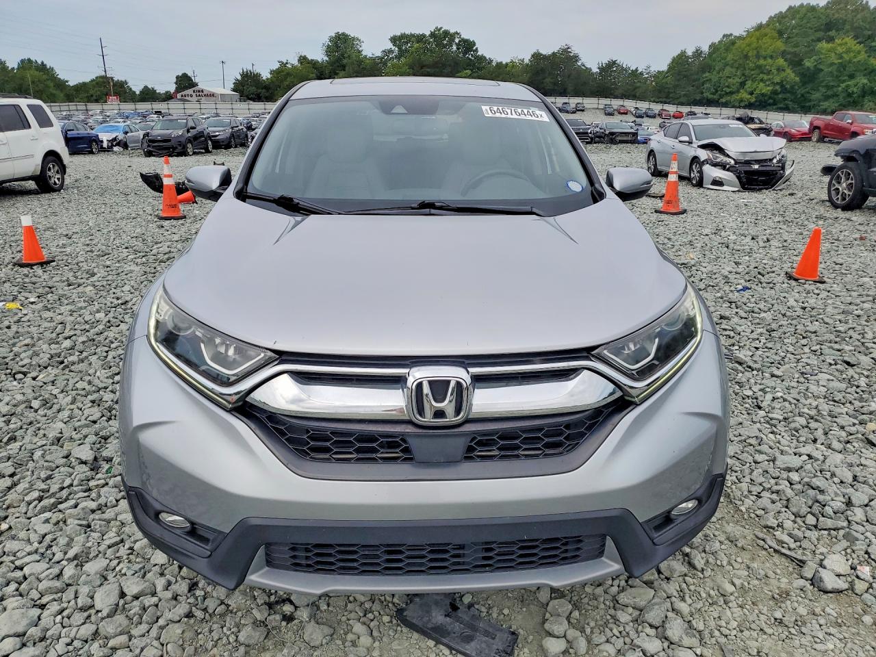2018 Honda Cr-v Exl Silver vin: 7FARW1H86JE038720