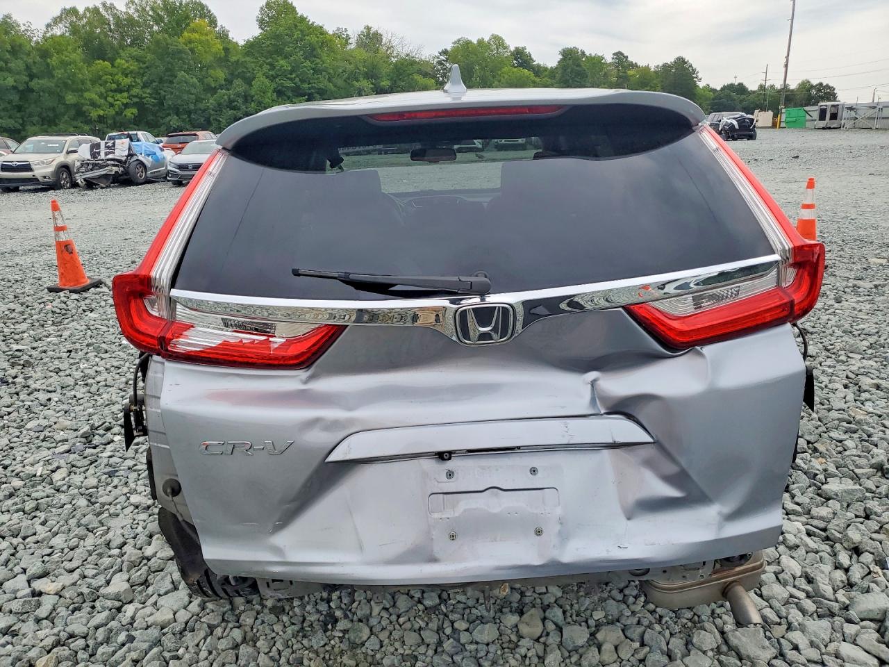 2018 Honda Cr-v Exl Silver vin: 7FARW1H86JE038720