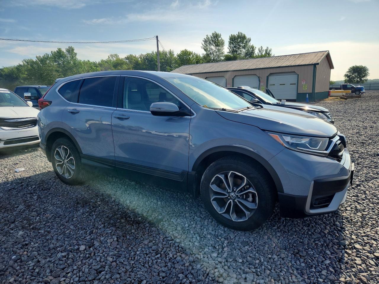 2021 Honda Cr-v Exl Gray vin: 7FARW1H87ME017850