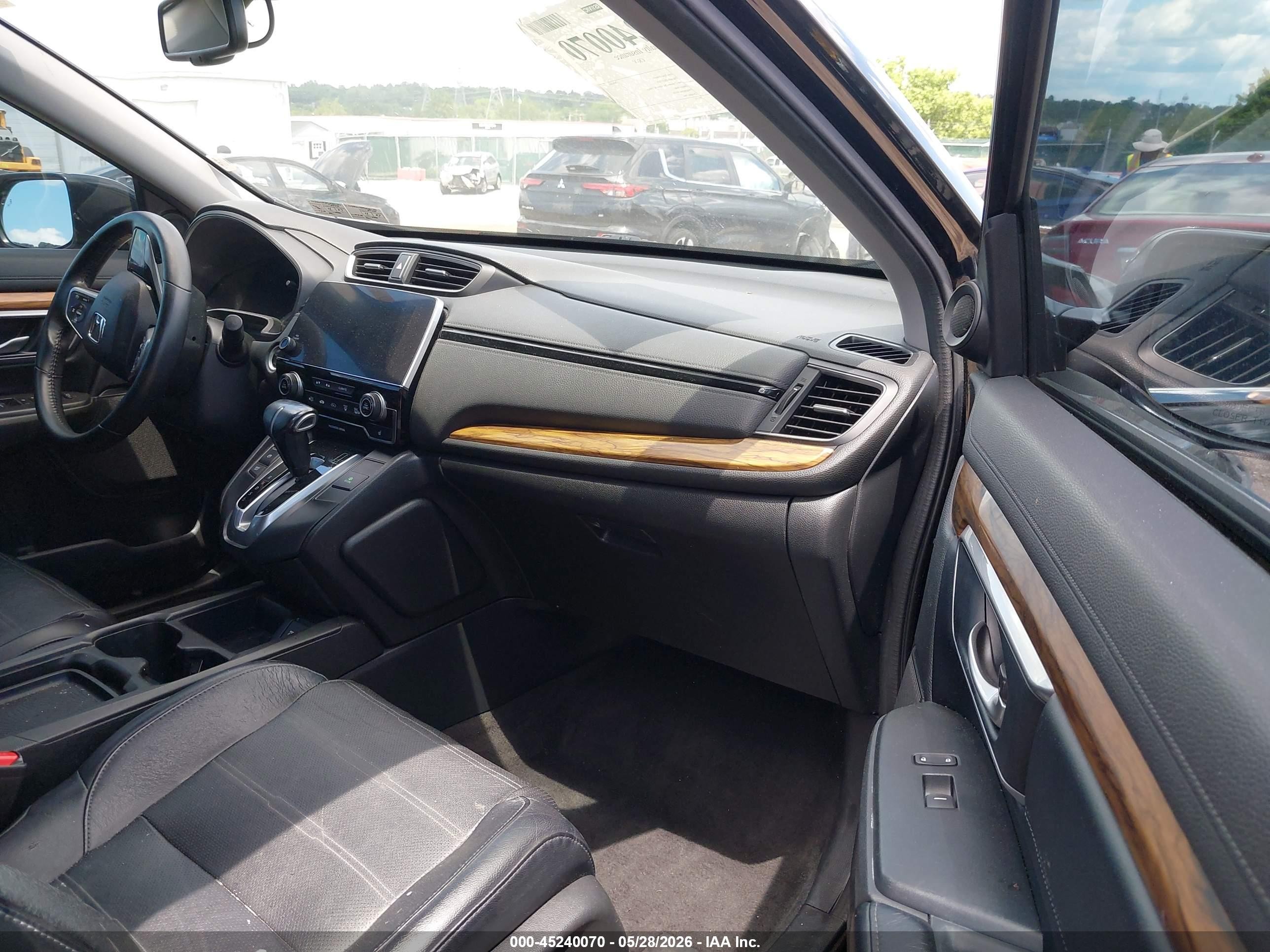 2018 Honda Cr-v Ex-l/ex-l Navi Черный vin: 7FARW1H89JE001791