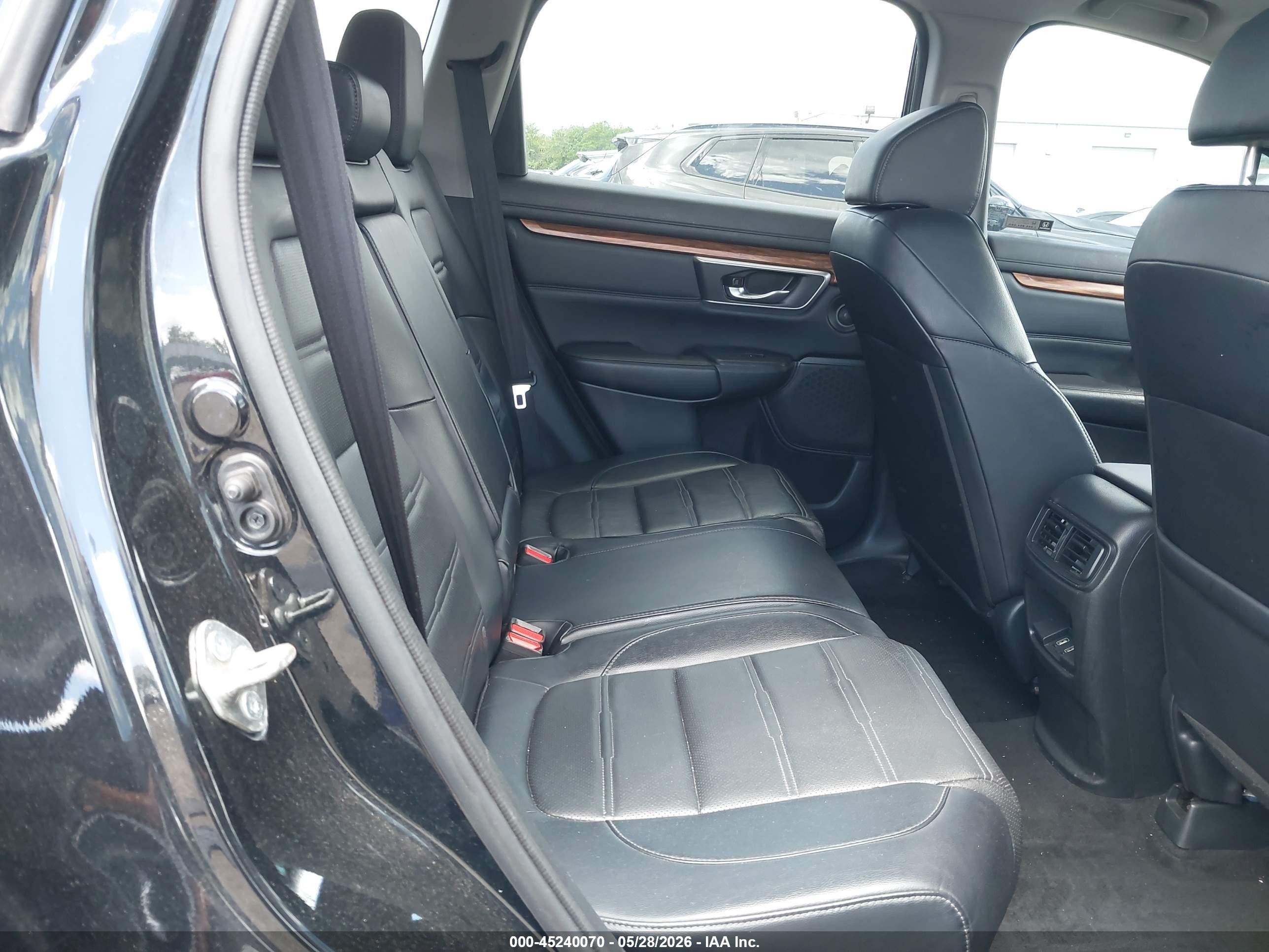 2018 Honda Cr-v Ex-l/ex-l Navi Черный vin: 7FARW1H89JE001791