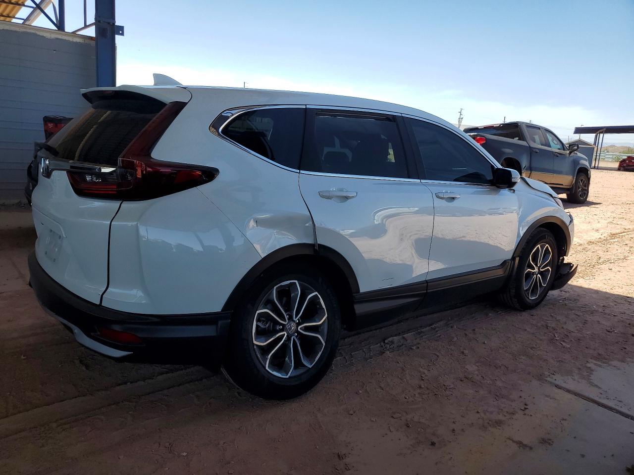 2022 Honda Cr-v Exl White vin: 7FARW1H89NE006110