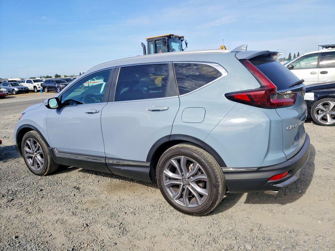 2020 Honda Cr-v Touring Blue vin: 7FARW1H98LE010865