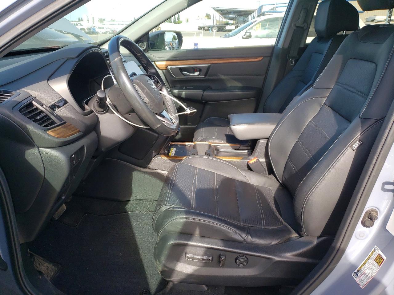 2020 Honda Cr-v Touring Blue vin: 7FARW1H98LE010865