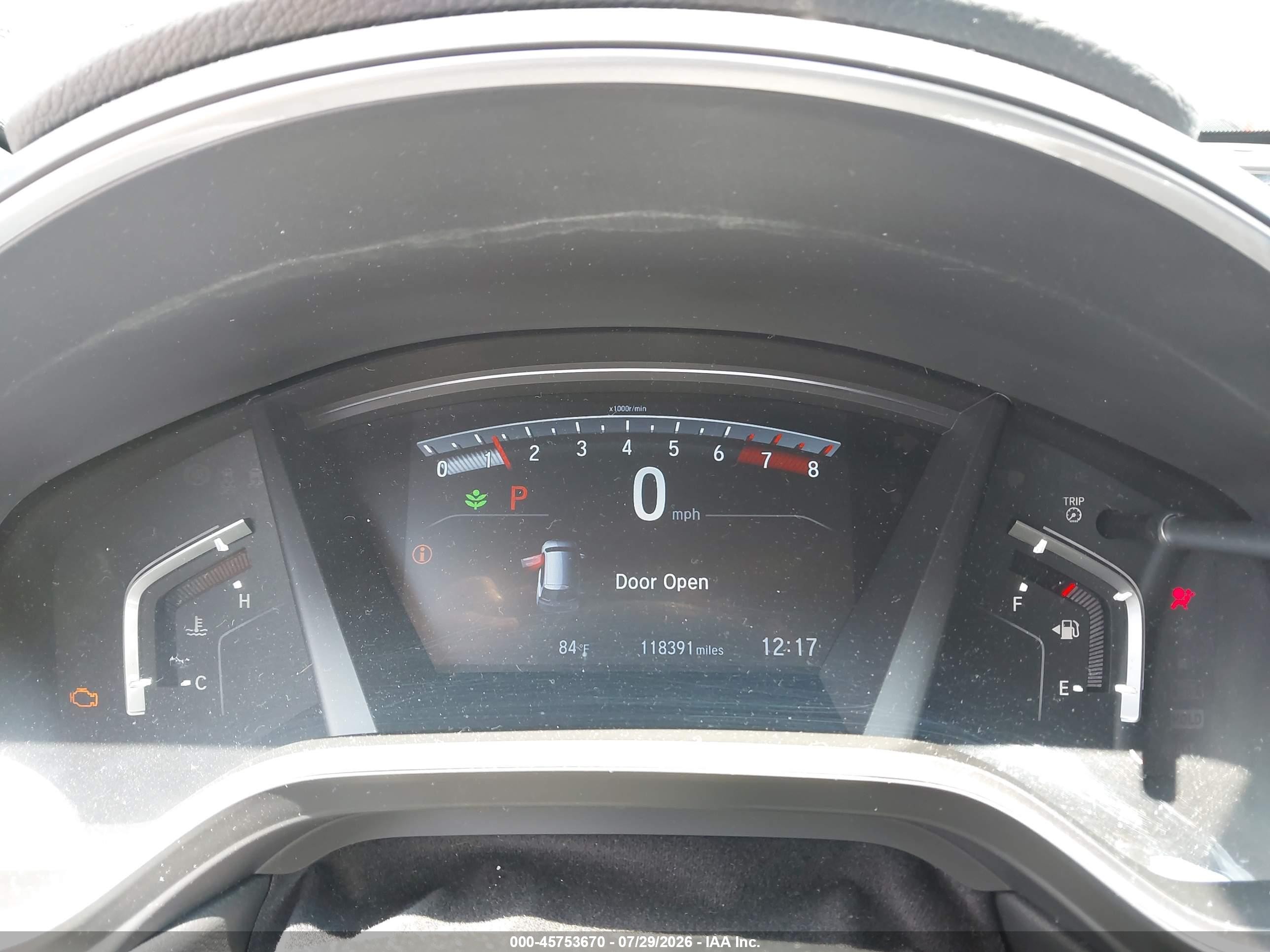 2019 Honda Cr-v Ex Burgundy vin: 7FARW2H50KE027628