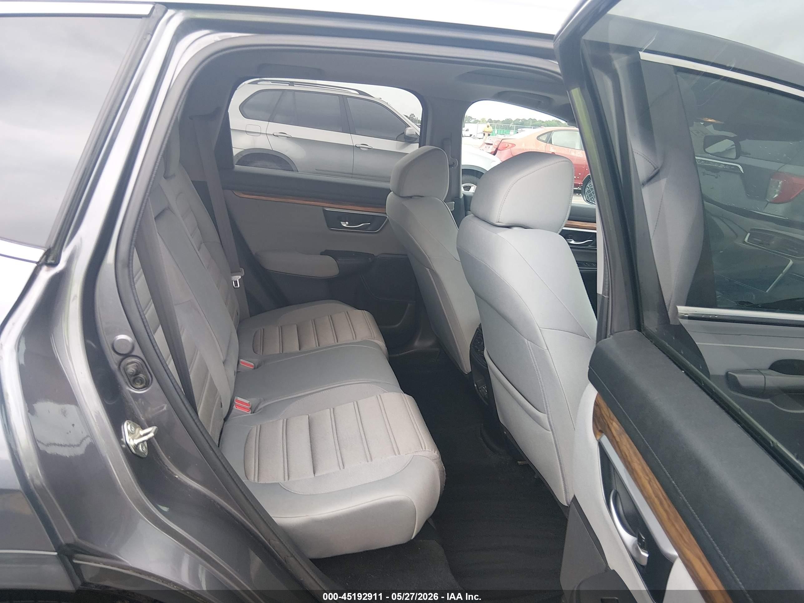 2018 Honda Cr-v Ex Gray vin: 7FARW2H51JE027684