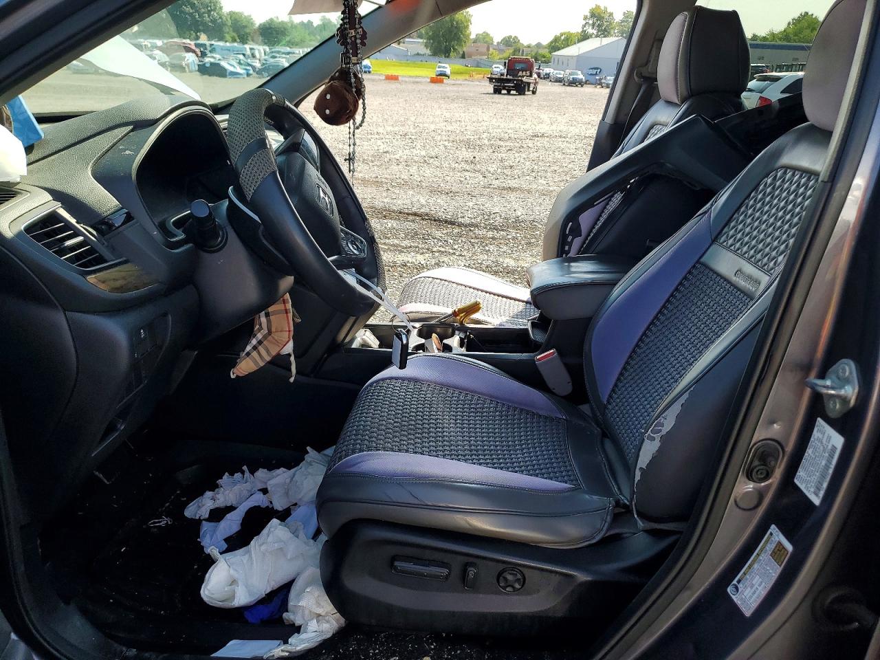 2018 Honda Cr-v Ex Gray vin: 7FARW2H52JE067515