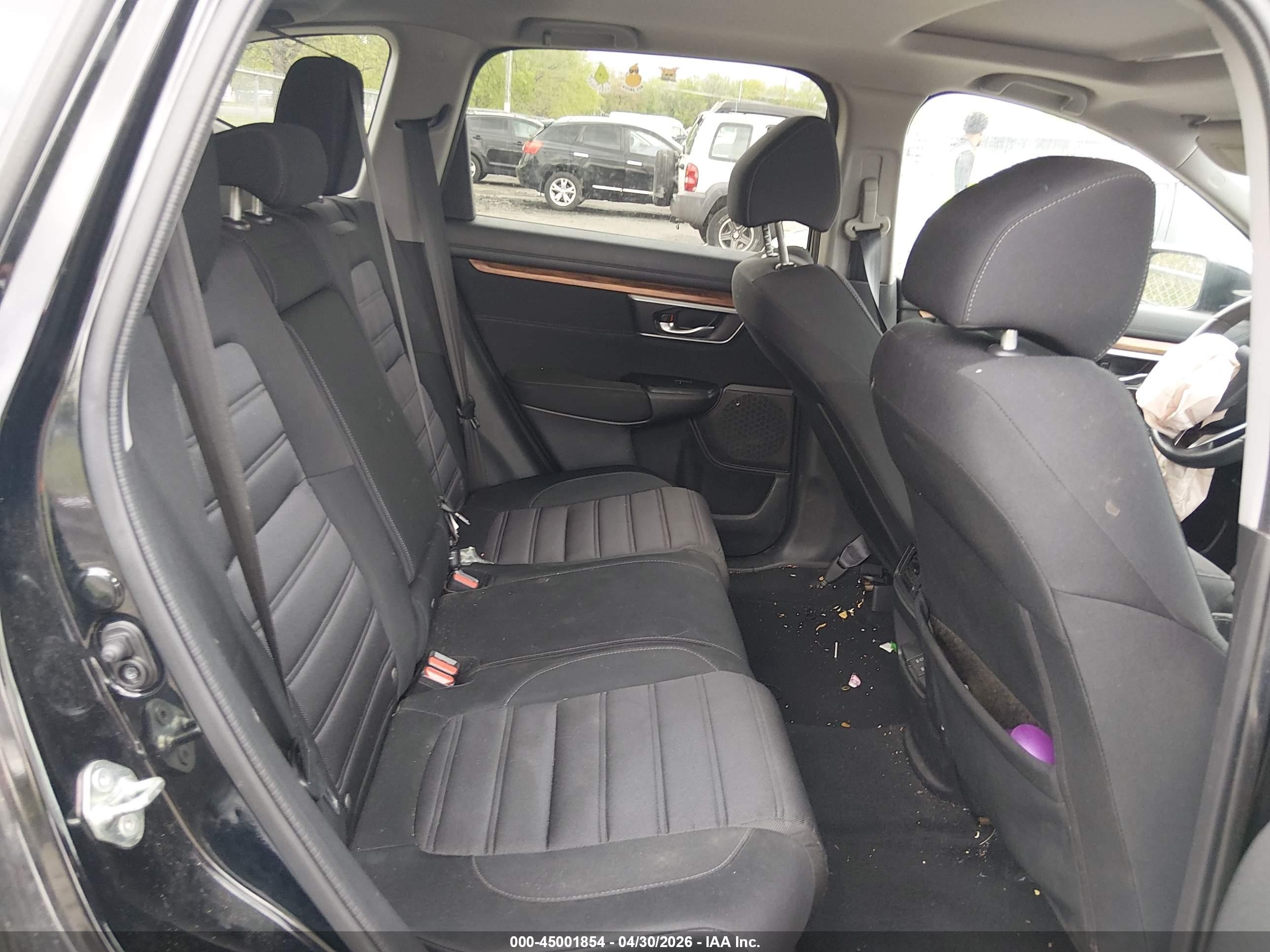 2019 Honda Cr-v Ex Черный vin: 7FARW2H52KE022866