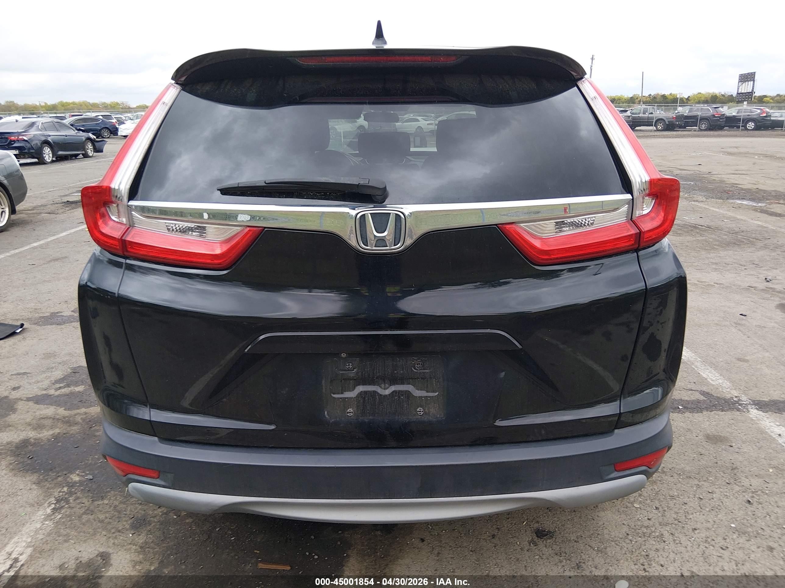 2019 Honda Cr-v Ex Черный vin: 7FARW2H52KE022866