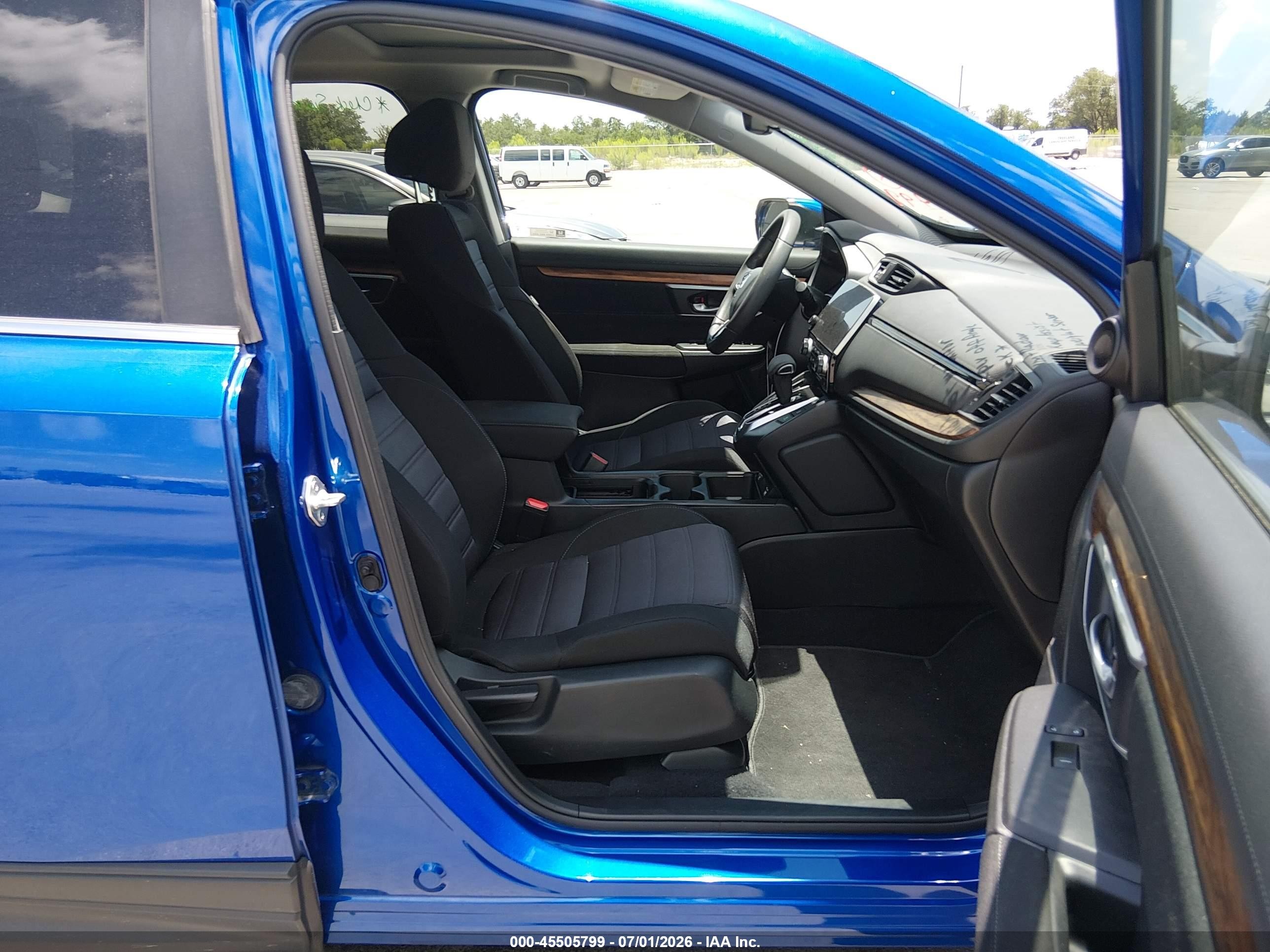 2021 Honda Cr-v Awd Ex Blue vin: 7FARW2H52ME005052