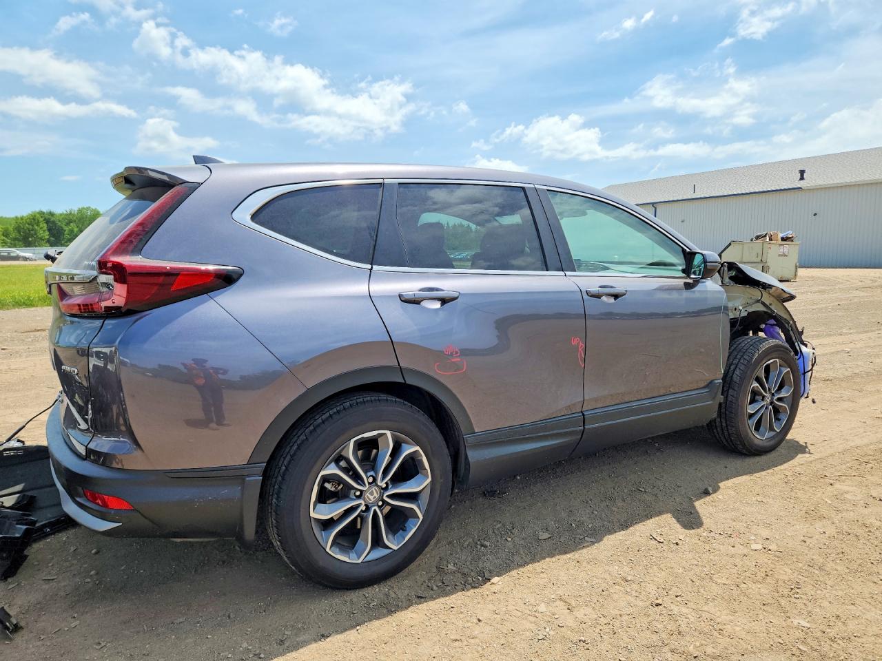 2022 Honda Cr-v Ex Серебряный vin: 7FARW2H53NE029460