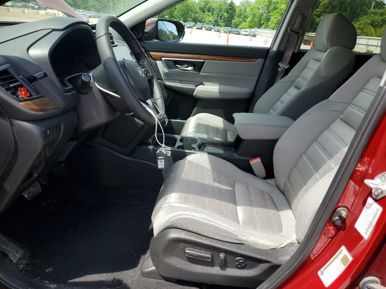 2021 Honda Cr-v Ex Red vin: 7FARW2H54ME000581