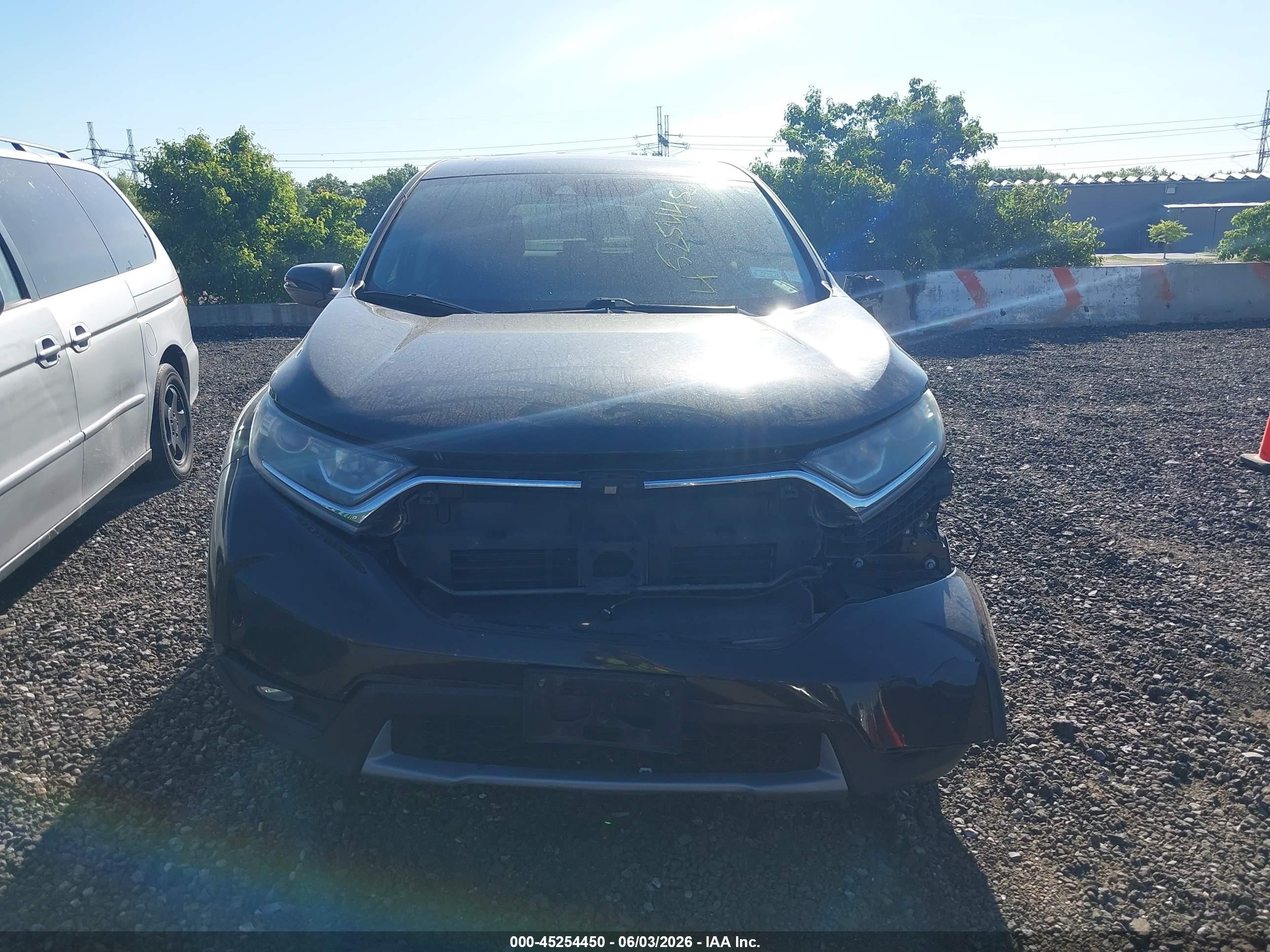 2018 Honda Cr-v Ex Black vin: 7FARW2H55JE078430