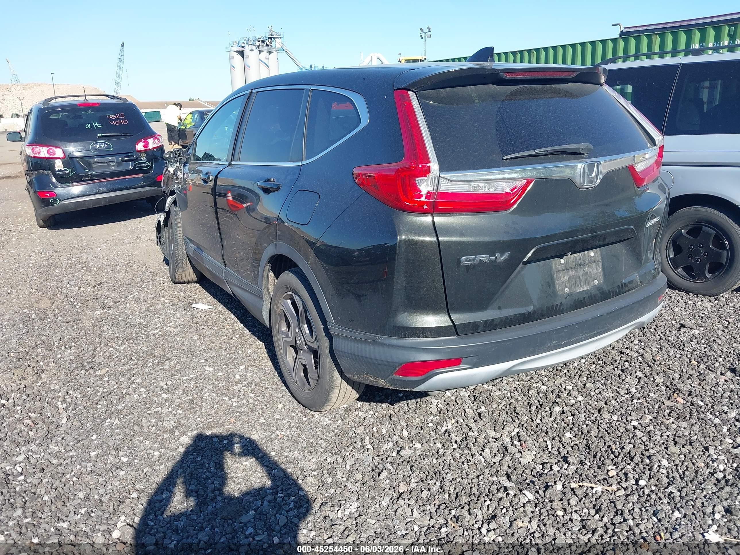 2018 Honda Cr-v Ex Black vin: 7FARW2H55JE078430