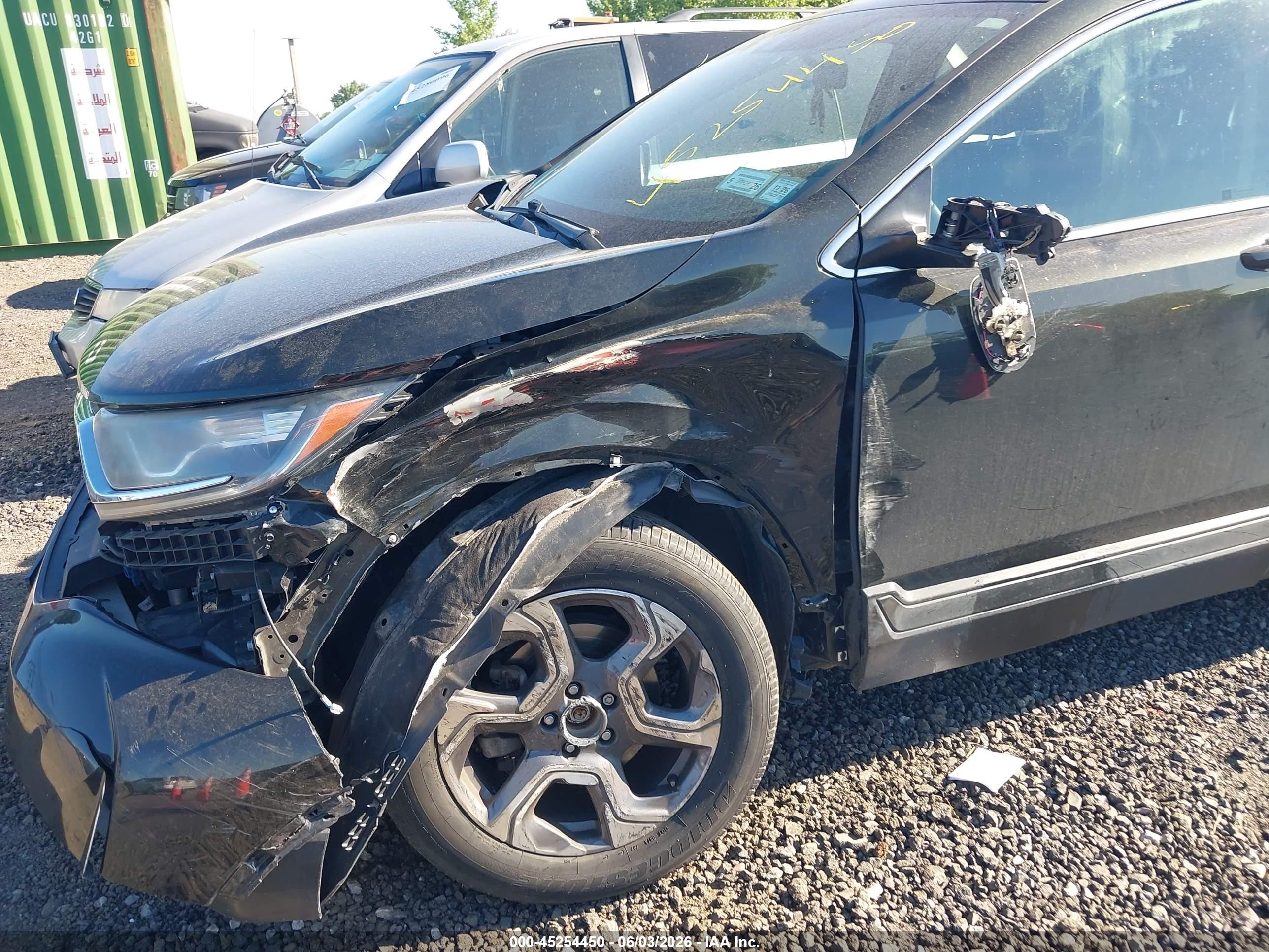 2018 Honda Cr-v Ex Black vin: 7FARW2H55JE078430