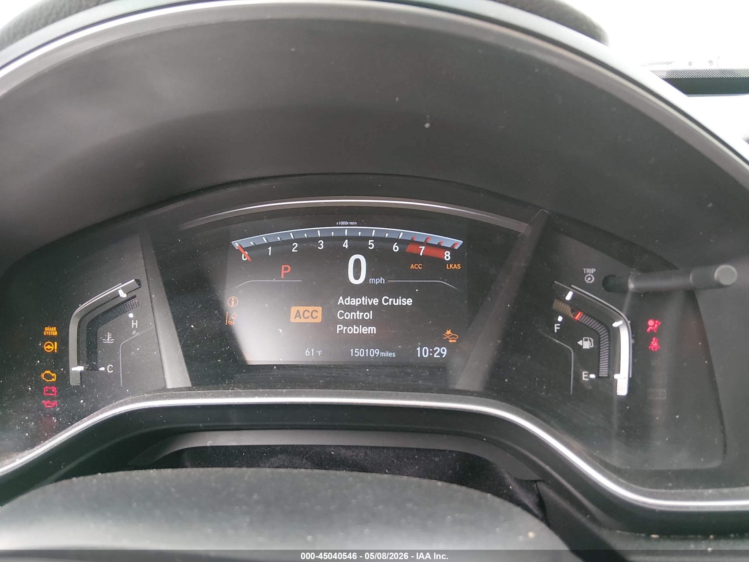 2019 Honda Cr-v Ex Белый vin: 7FARW2H55KE018777