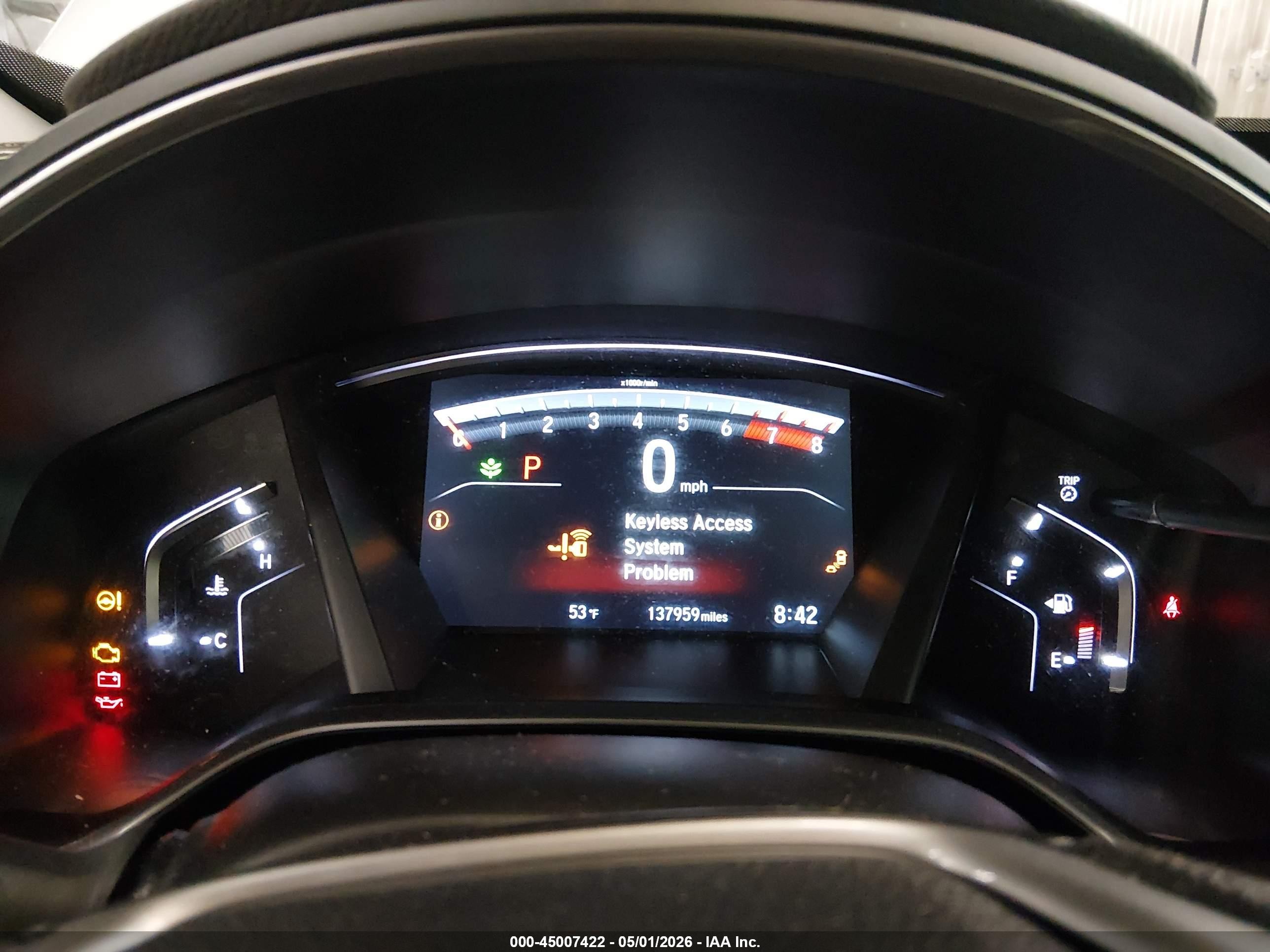 2019 Honda Cr-v Ex Silver vin: 7FARW2H55KE041881