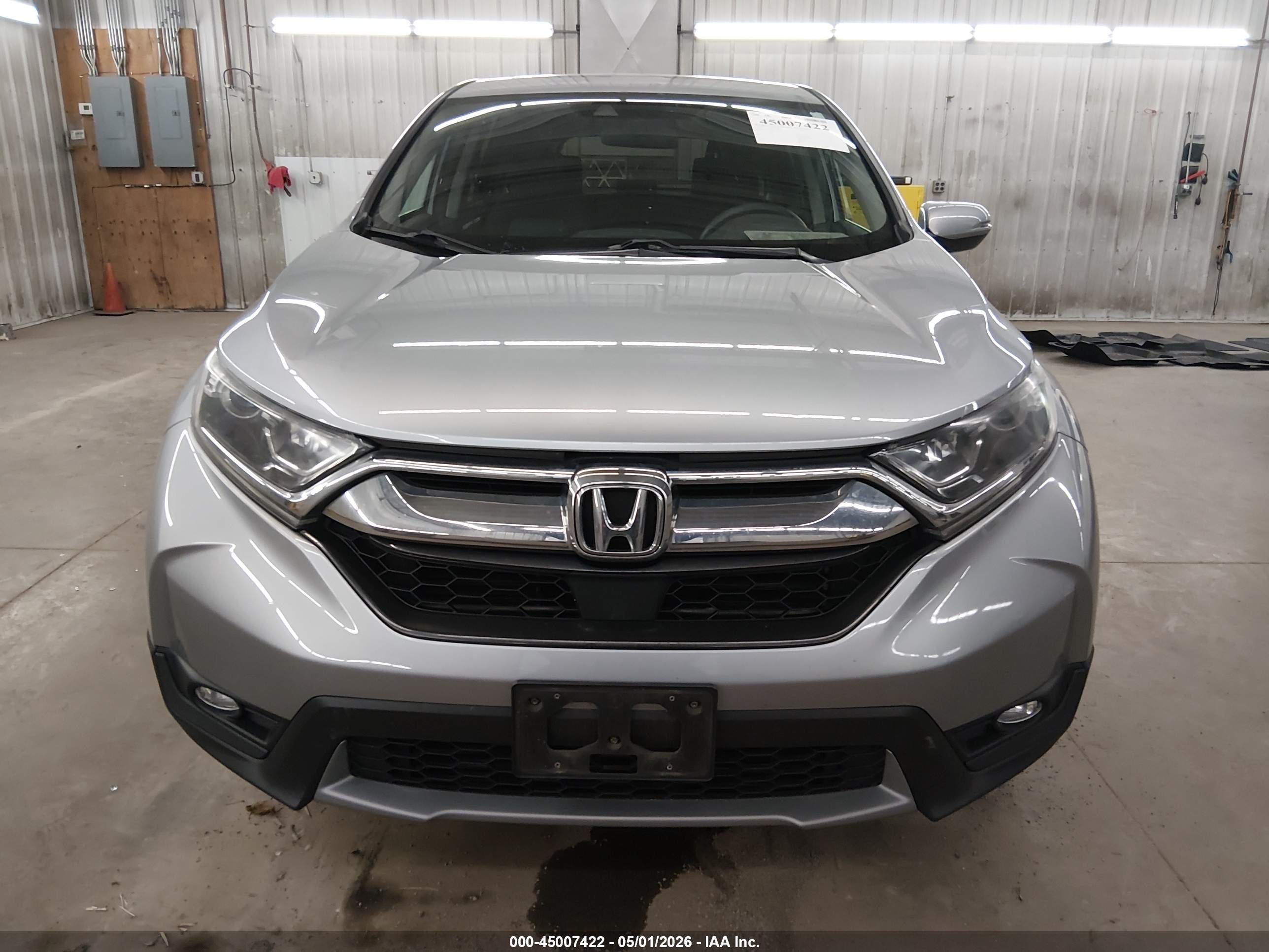 2019 Honda Cr-v Ex Silver vin: 7FARW2H55KE041881