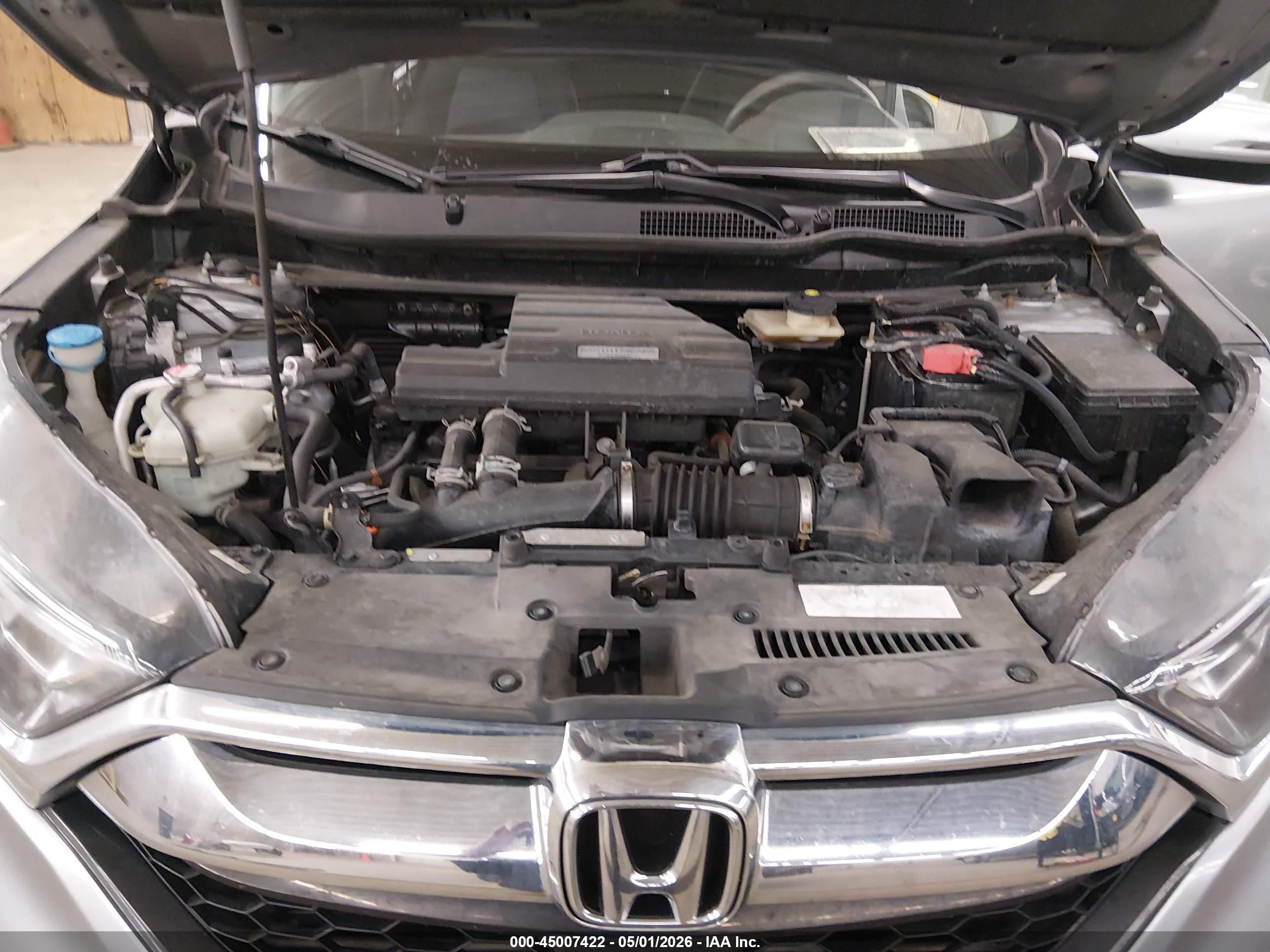 2019 Honda Cr-v Ex Silver vin: 7FARW2H55KE041881