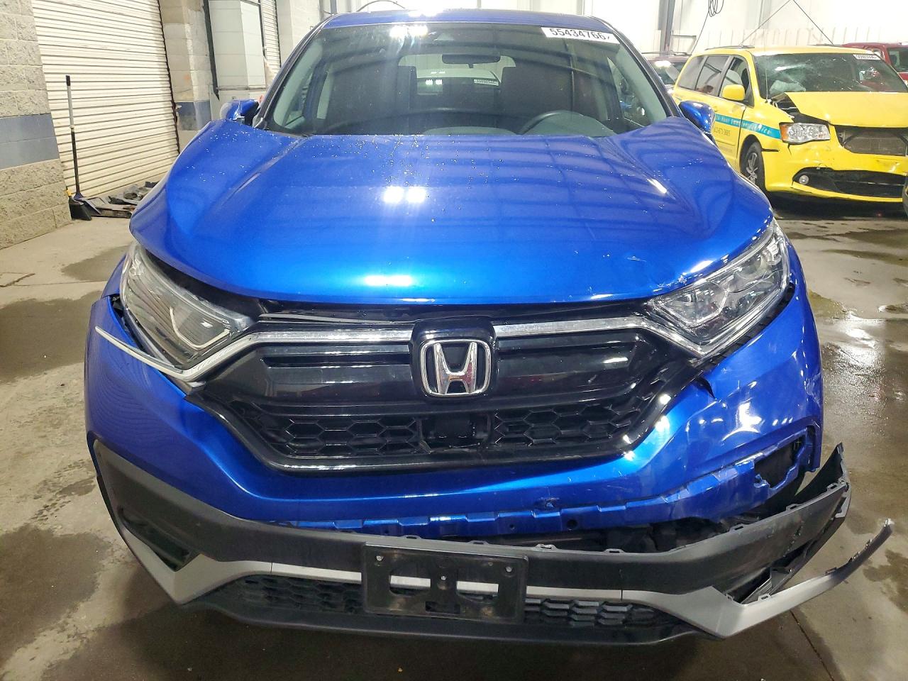 2021 Honda Cr-v Ex Blue vin: 7FARW2H55ME011721