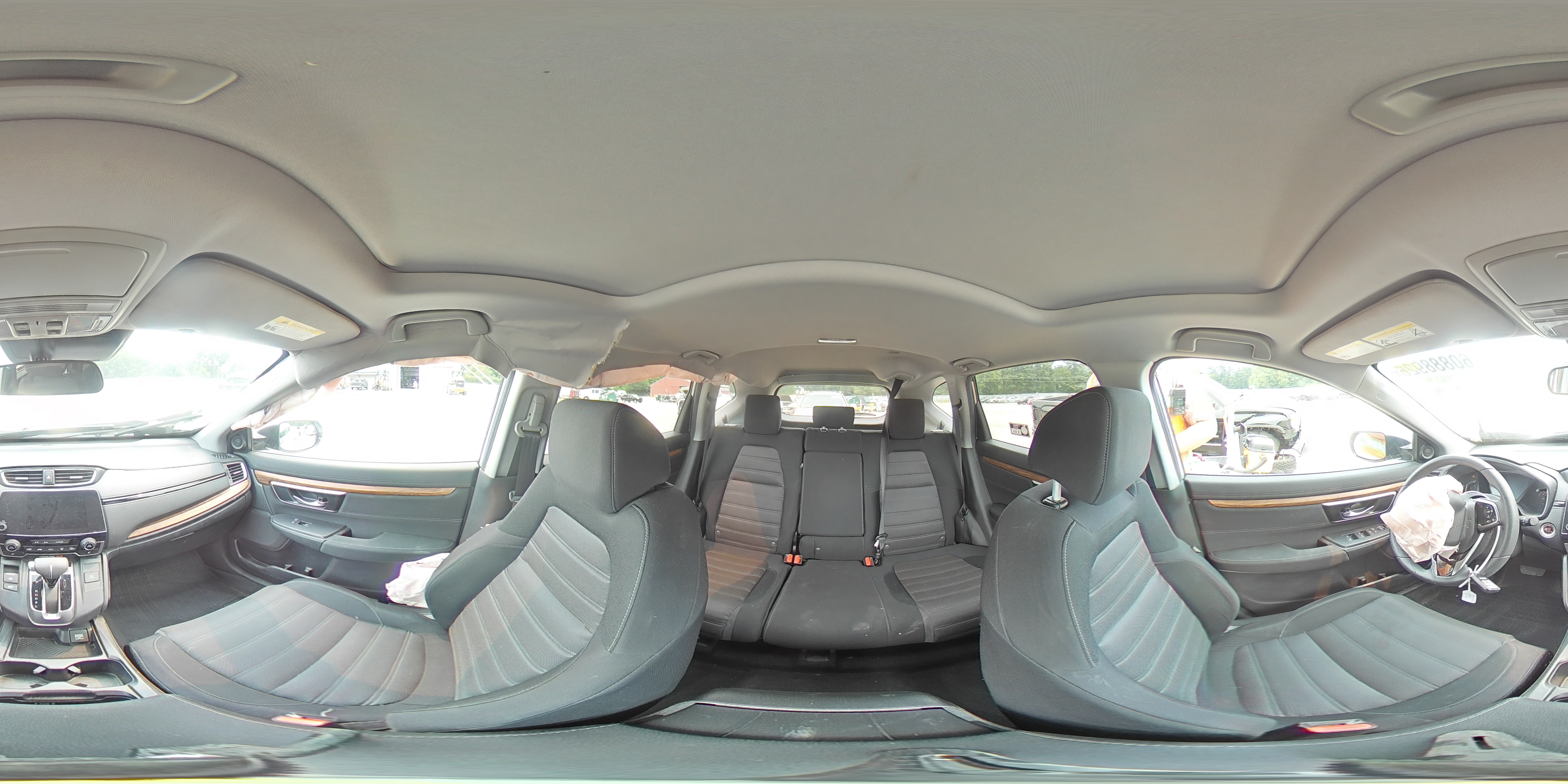 2018 Honda Cr-v Ex Silver vin: 7FARW2H57JE056901