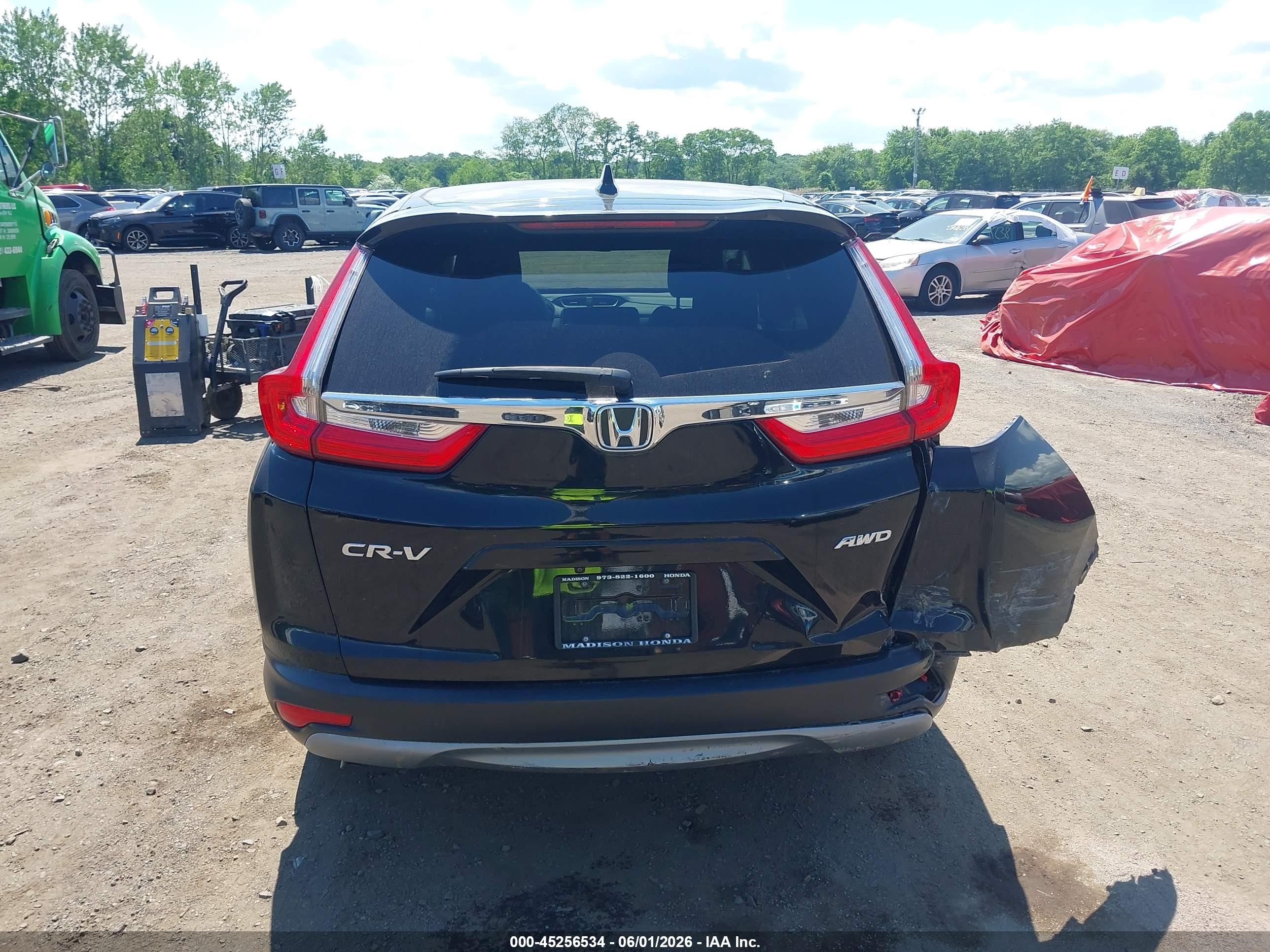2019 Honda Cr-v Ex Black vin: 7FARW2H57KE037380