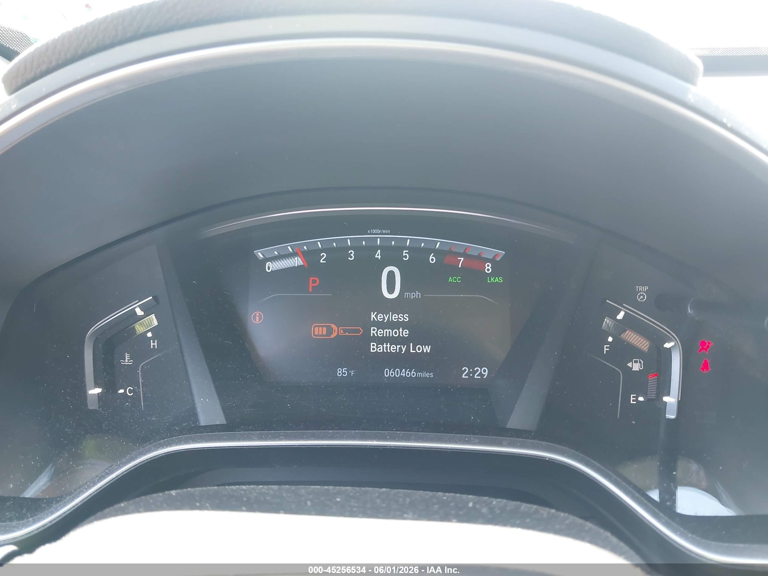 2019 Honda Cr-v Ex Black vin: 7FARW2H57KE037380