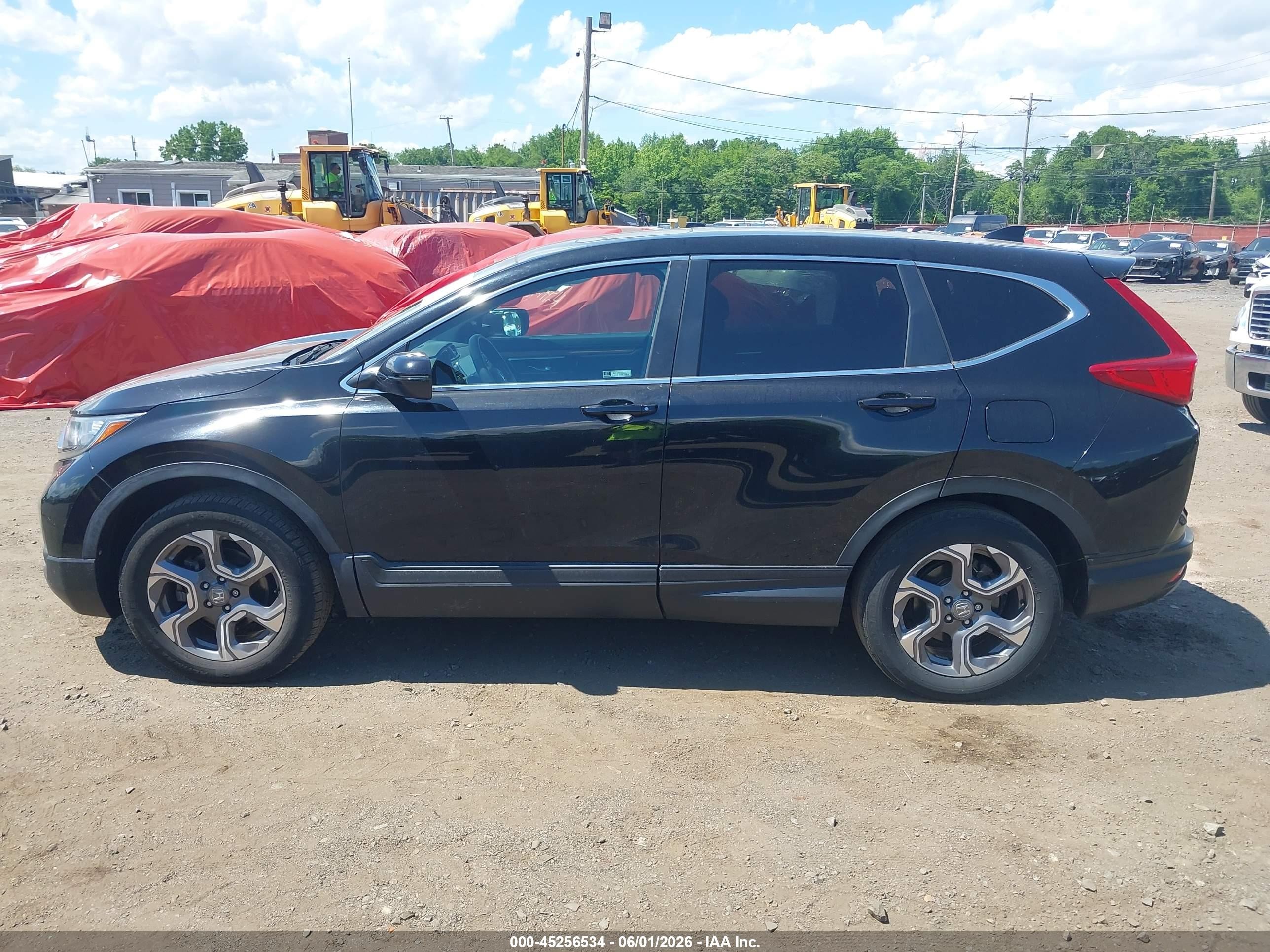 2019 Honda Cr-v Ex Black vin: 7FARW2H57KE037380