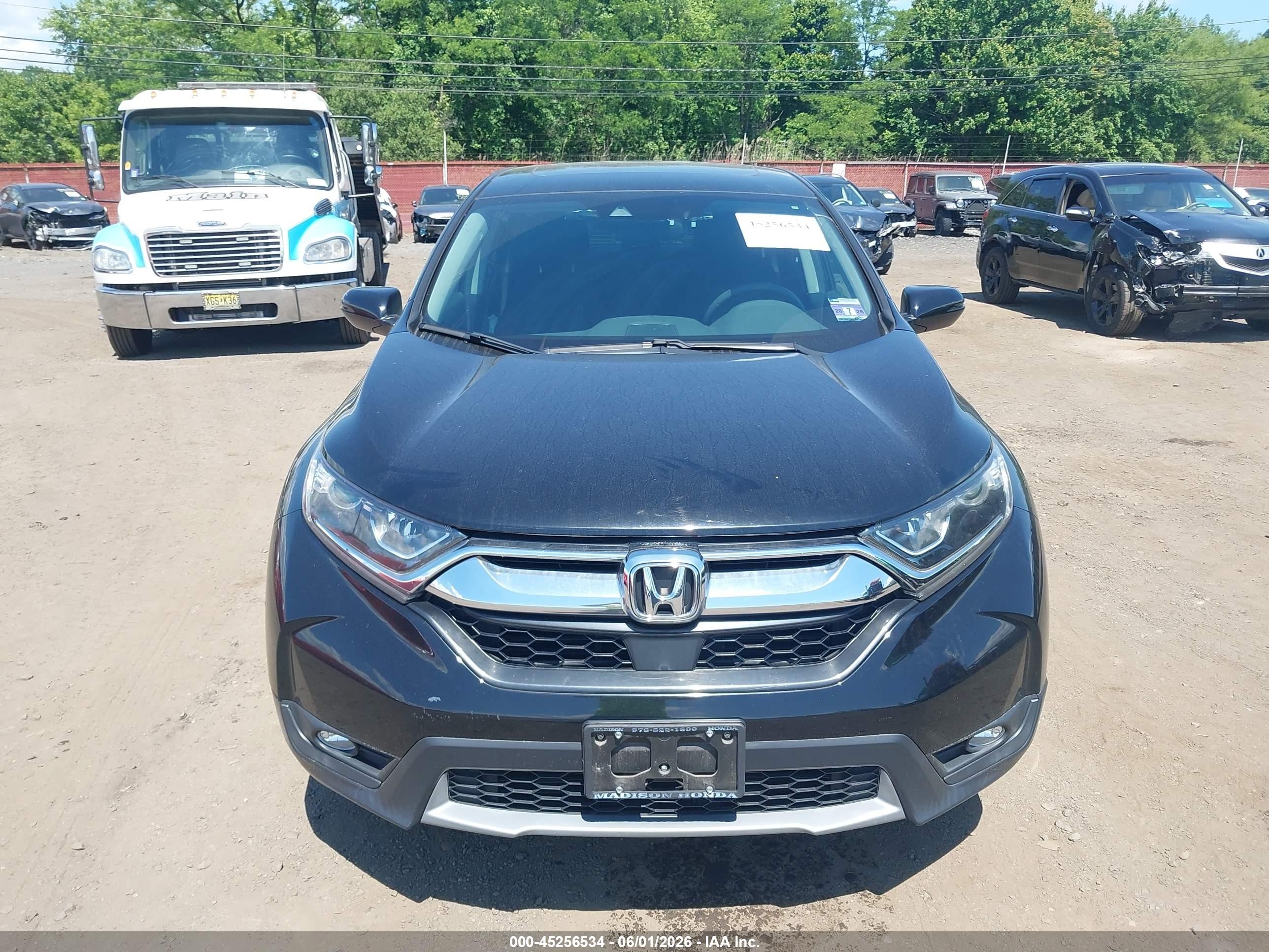 2019 Honda Cr-v Ex Black vin: 7FARW2H57KE037380