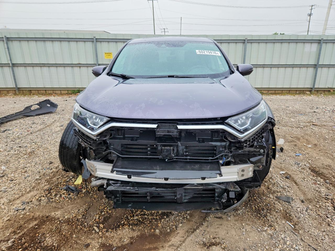 2022 Honda Cr-v Ex Серый vin: 7FARW2H57NE001029