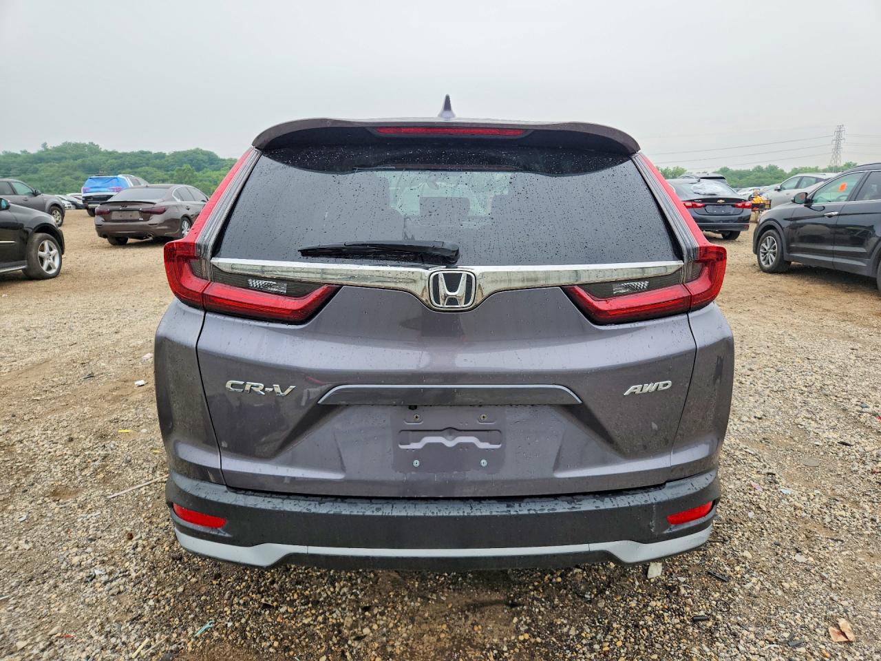 2022 Honda Cr-v Ex Серый vin: 7FARW2H57NE001029