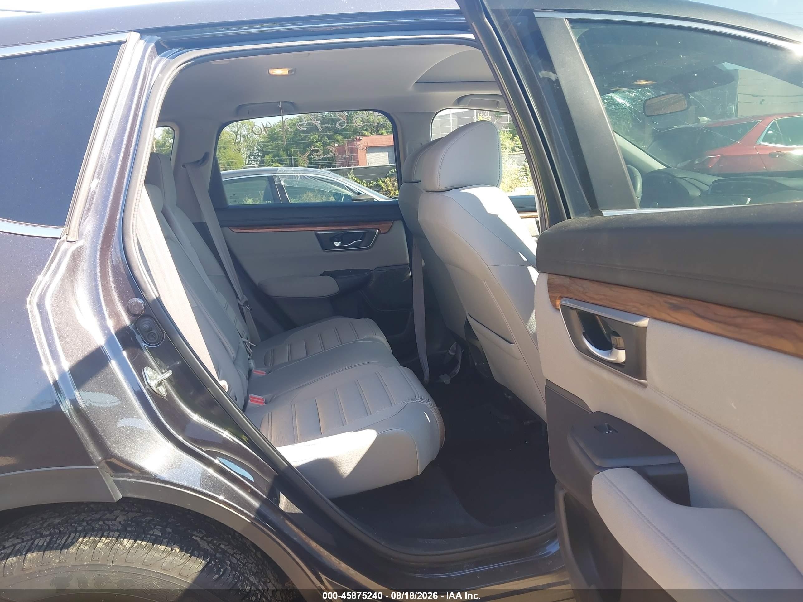2018 Honda Cr-v Ex Серый vin: 7FARW2H58JE034597