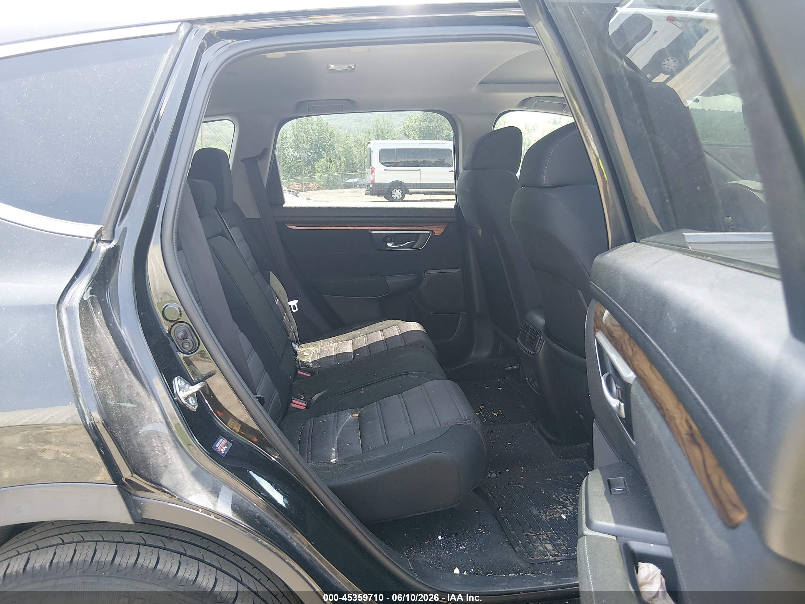 2018 Honda Cr-v Ex Серый vin: 7FARW2H58JE058284