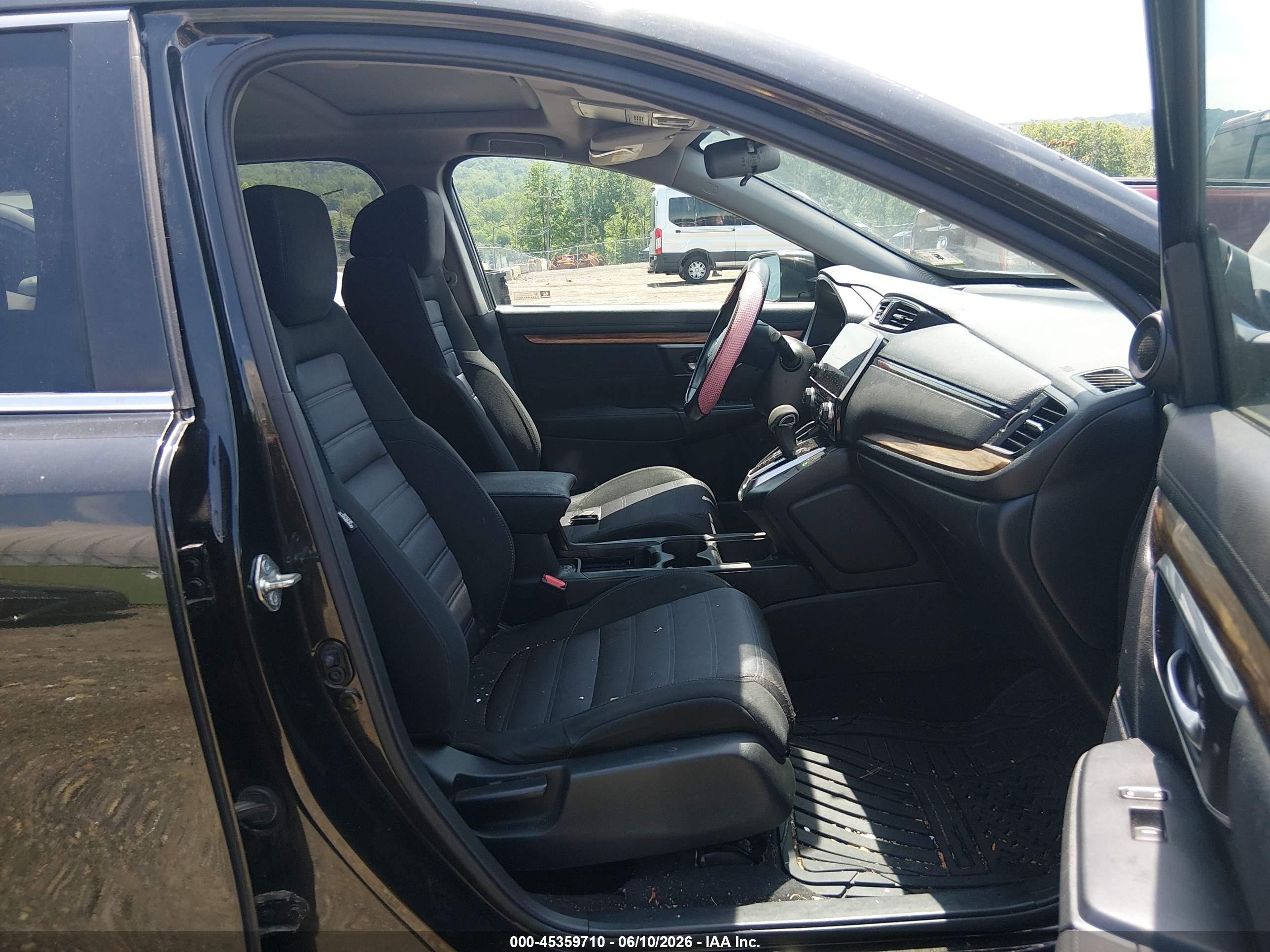2018 Honda Cr-v Ex Серый vin: 7FARW2H58JE058284