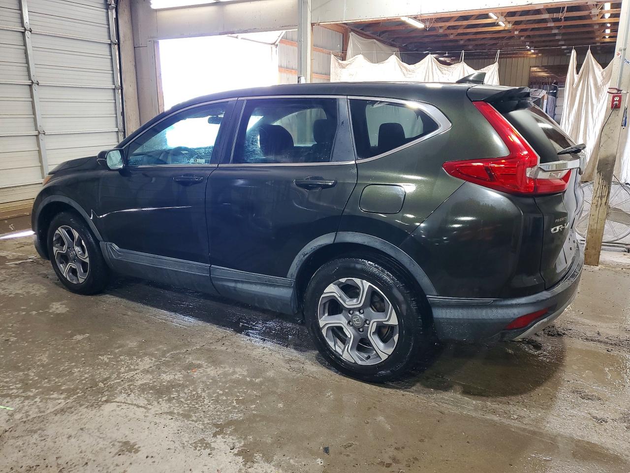 2018 Honda Cr-v Ex Green vin: 7FARW2H58JE095500