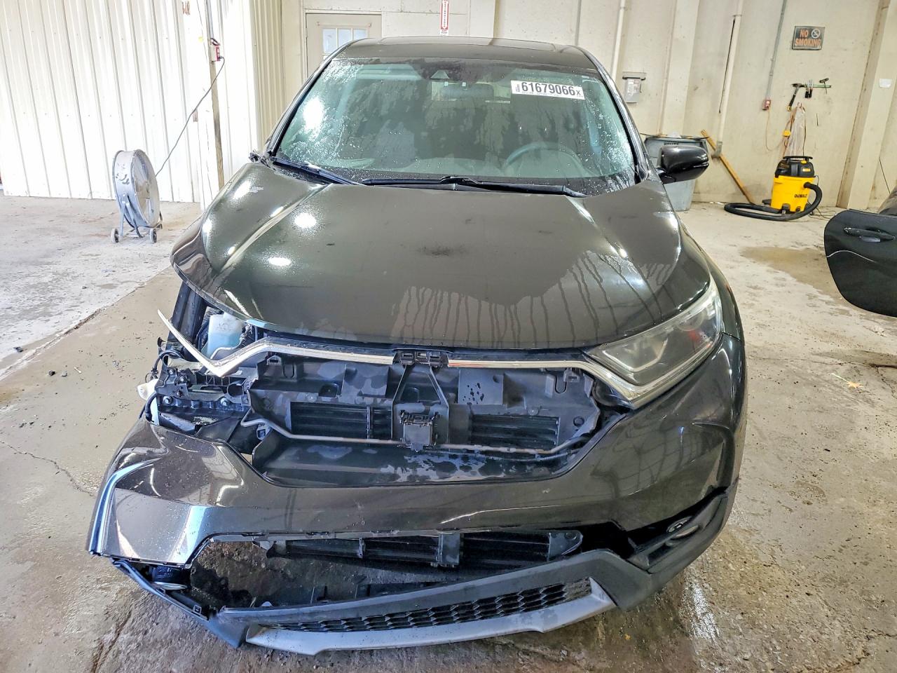2018 Honda Cr-v Ex Green vin: 7FARW2H58JE095500
