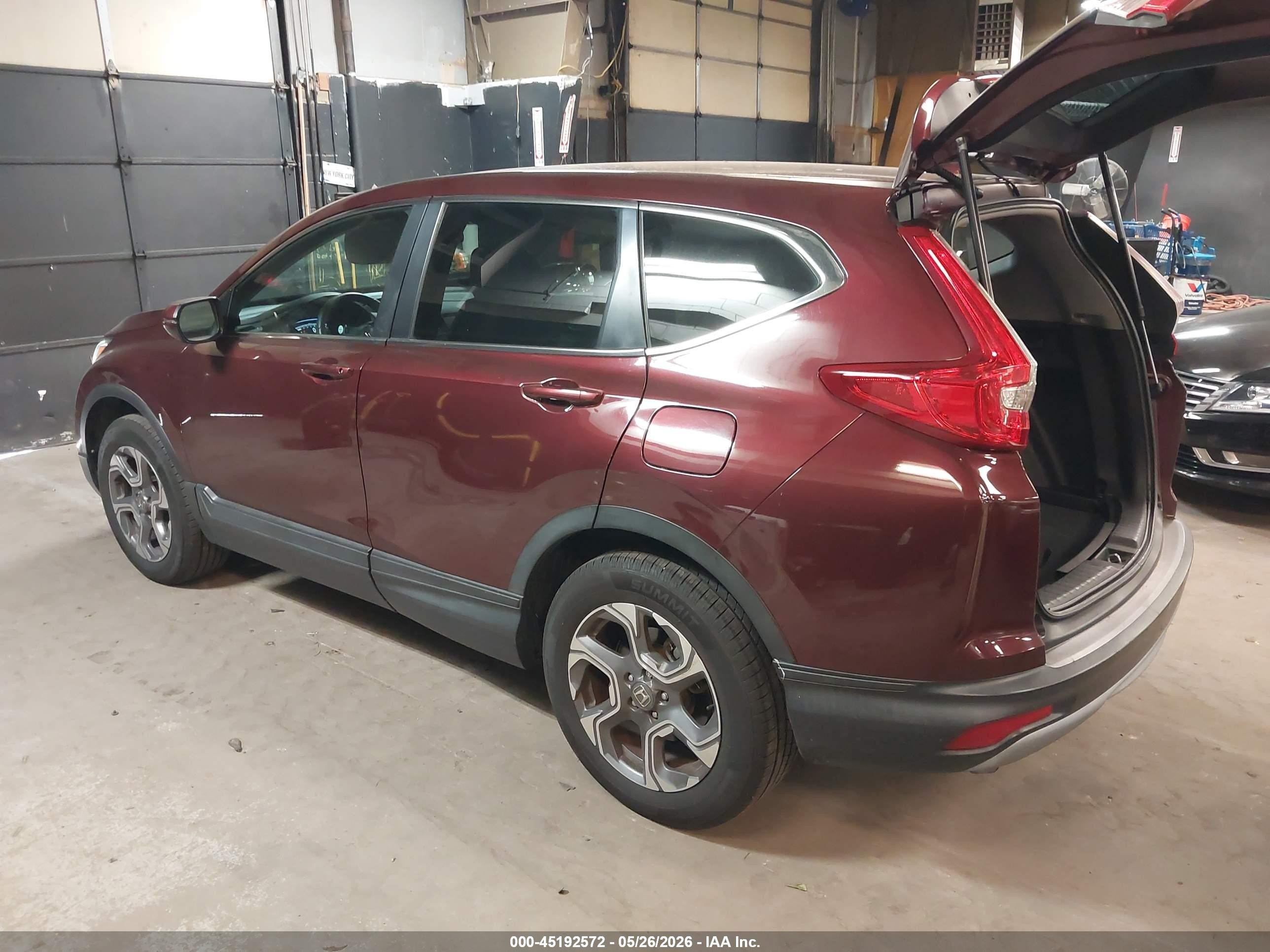 2018 Honda Cr-v Ex Red vin: 7FARW2H59JE073733