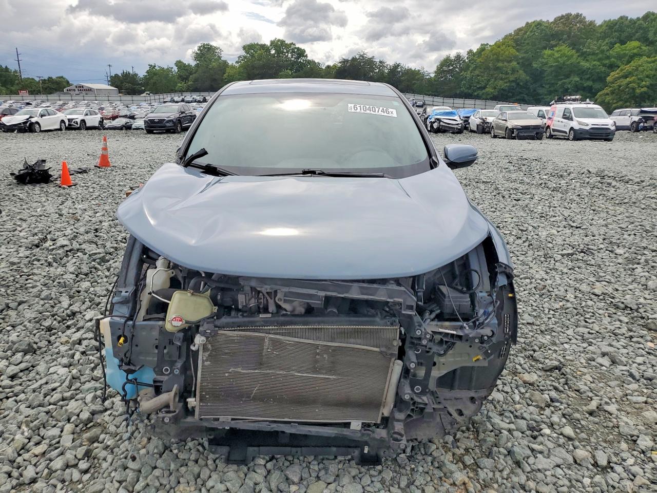 2022 Honda Cr-v Ex Gray vin: 7FARW2H59NE012050