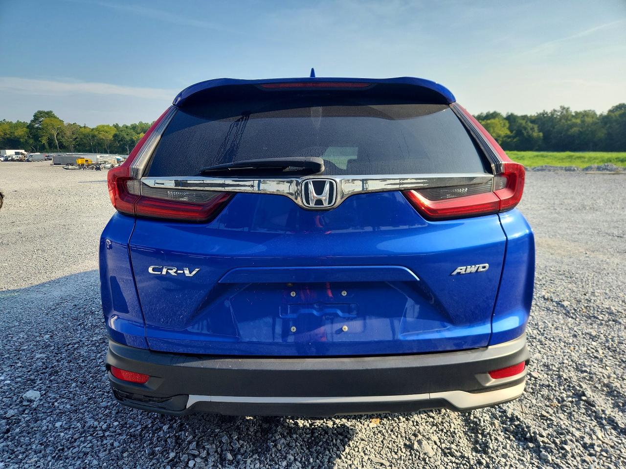 2022 Honda Cr-v Ex Blue vin: 7FARW2H59NE037918