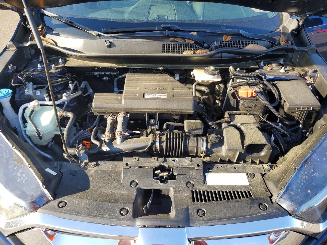 2018 Honda Cr-v Ex Blue vin: 7FARW2H5XJE070193