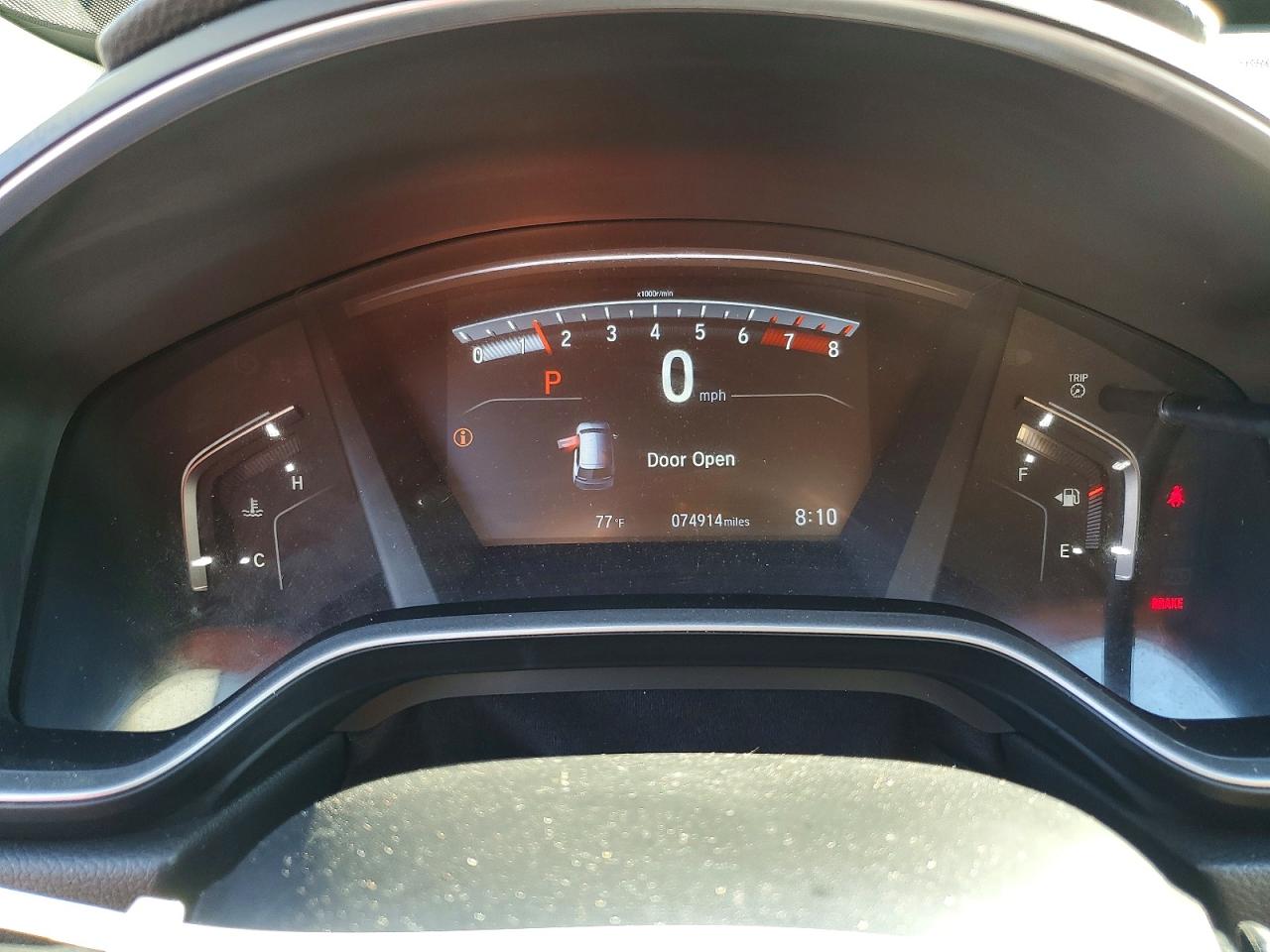 2018 Honda Cr-v Ex Blue vin: 7FARW2H5XJE070193