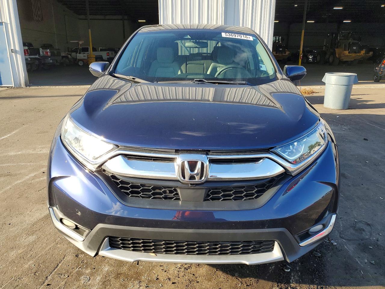 2018 Honda Cr-v Ex Blue vin: 7FARW2H5XJE070193