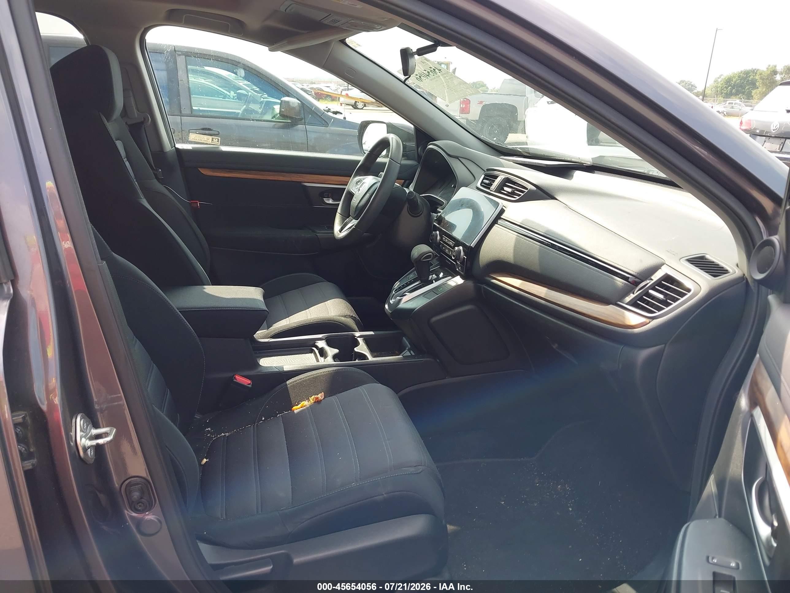 2018 Honda Cr-v Ex Серый vin: 7FARW2H5XJE090220