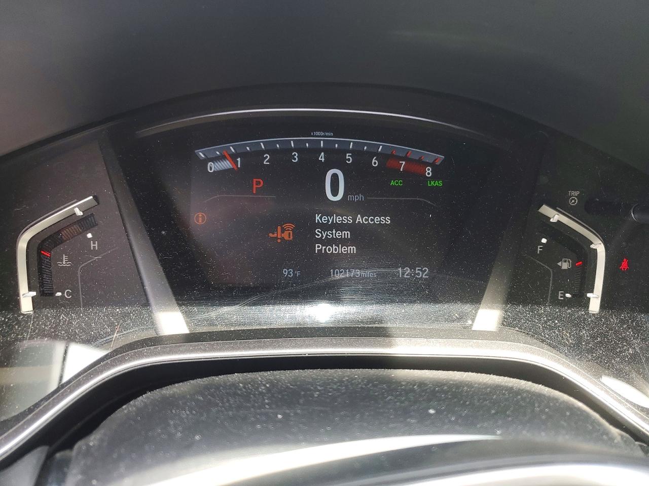 2019 Honda Cr-v Ex Серый vin: 7FARW2H5XKE049247