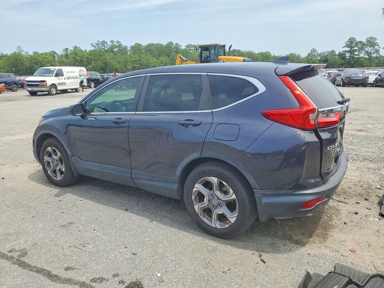 2019 Honda Cr-v Ex Серый vin: 7FARW2H5XKE049247