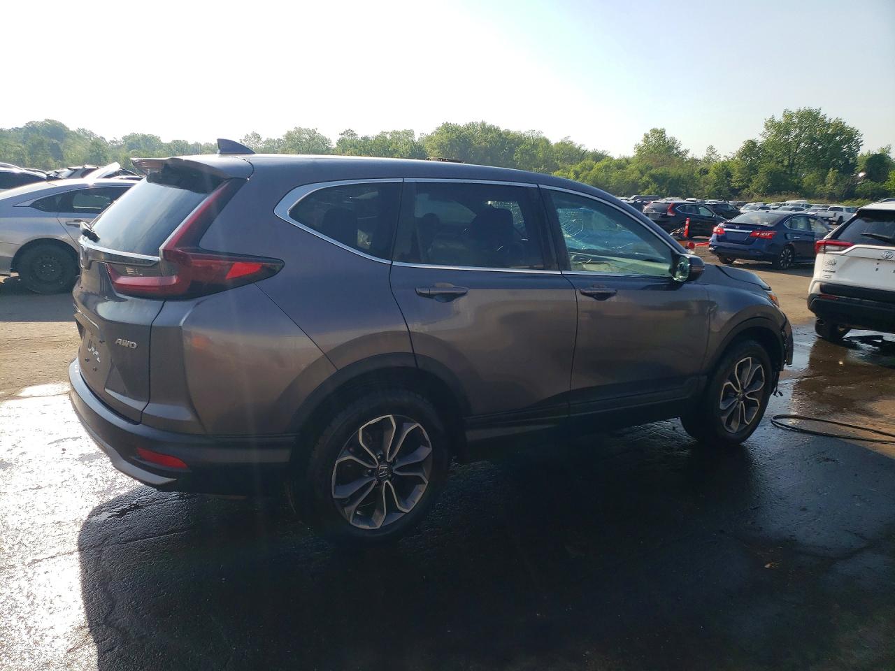 2021 Honda Cr-v Ex Charcoal vin: 7FARW2H5XME026344